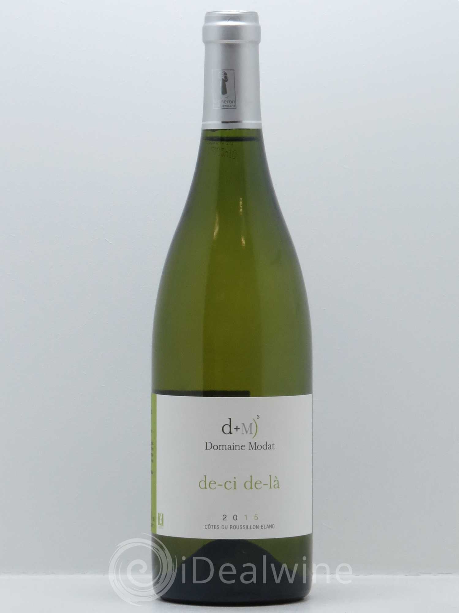 Côtes du Roussillon Modat (Domaine) De-ci de-là 2015 - Lot de 1 bouteille - 0