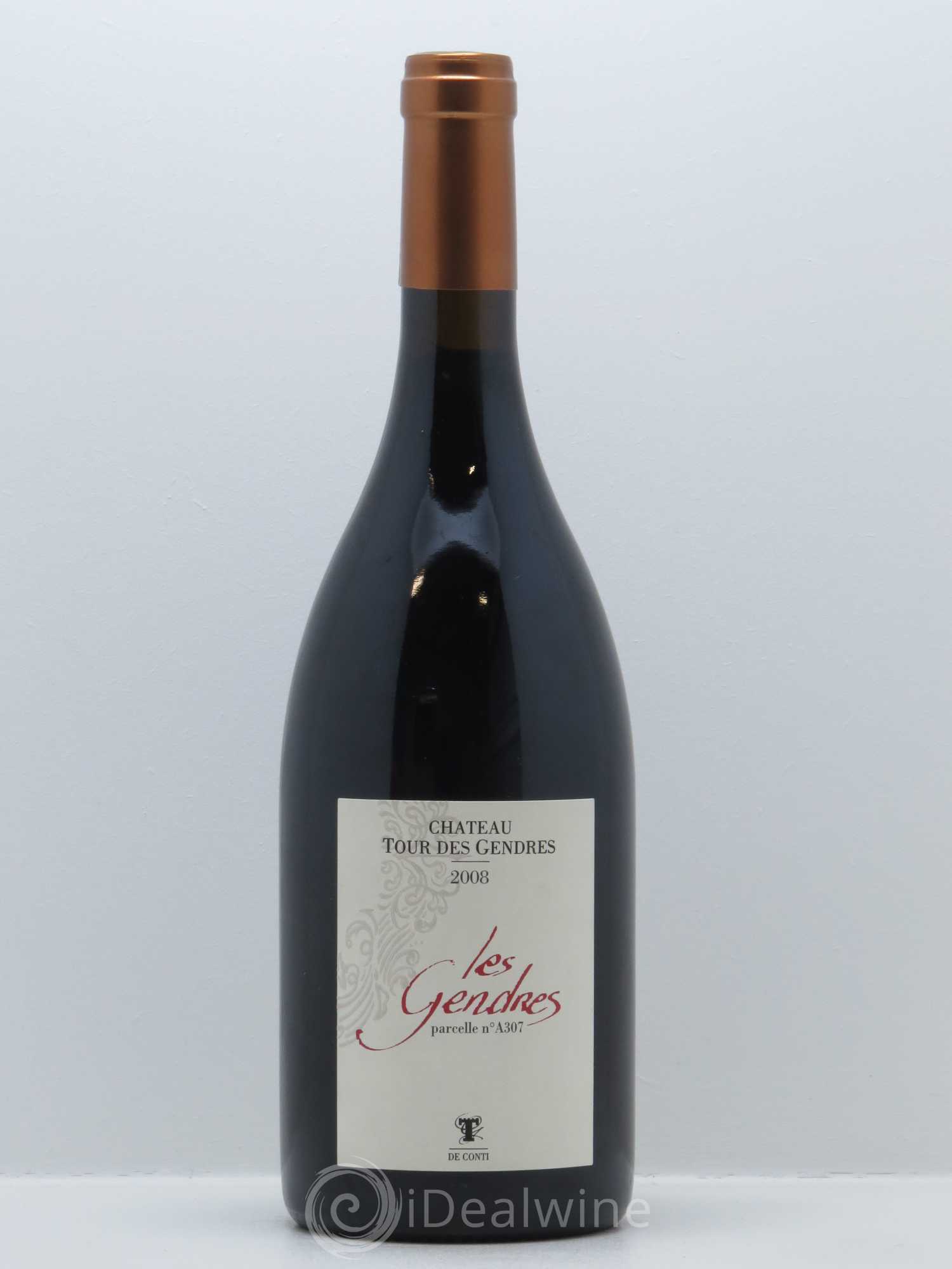 Côtes de Bergerac Château des Tour des Gendres Parcellaire Les Gendres Famille de Conti 2008 - Lot de 1 bouteille - 0