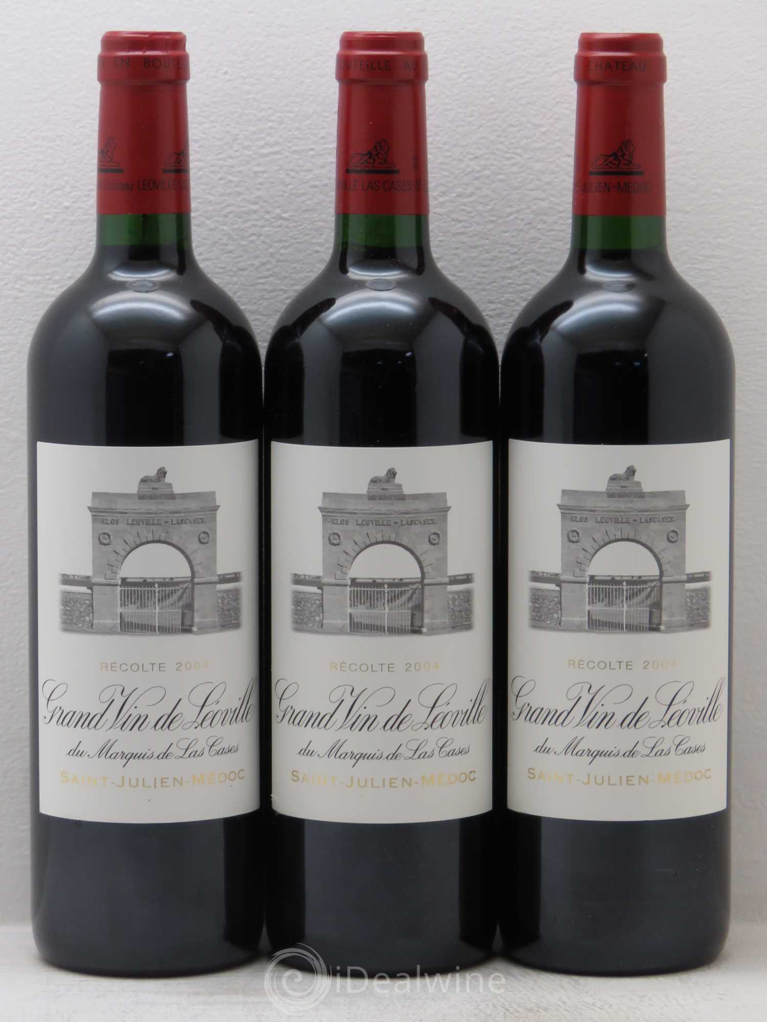 Château Léoville Las Cases 2ème Grand Cru Classé 2004 - Lot de 12 bouteilles - 4