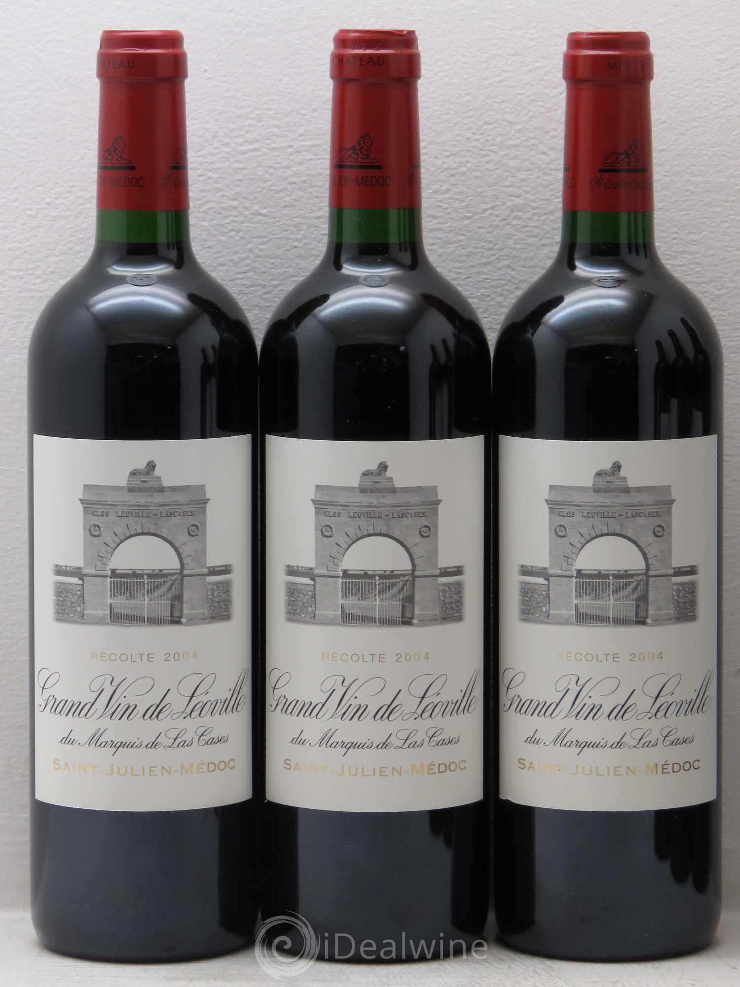 Château Léoville Las Cases 2ème Grand Cru Classé 2004 - Lot de 12 bouteilles - 3