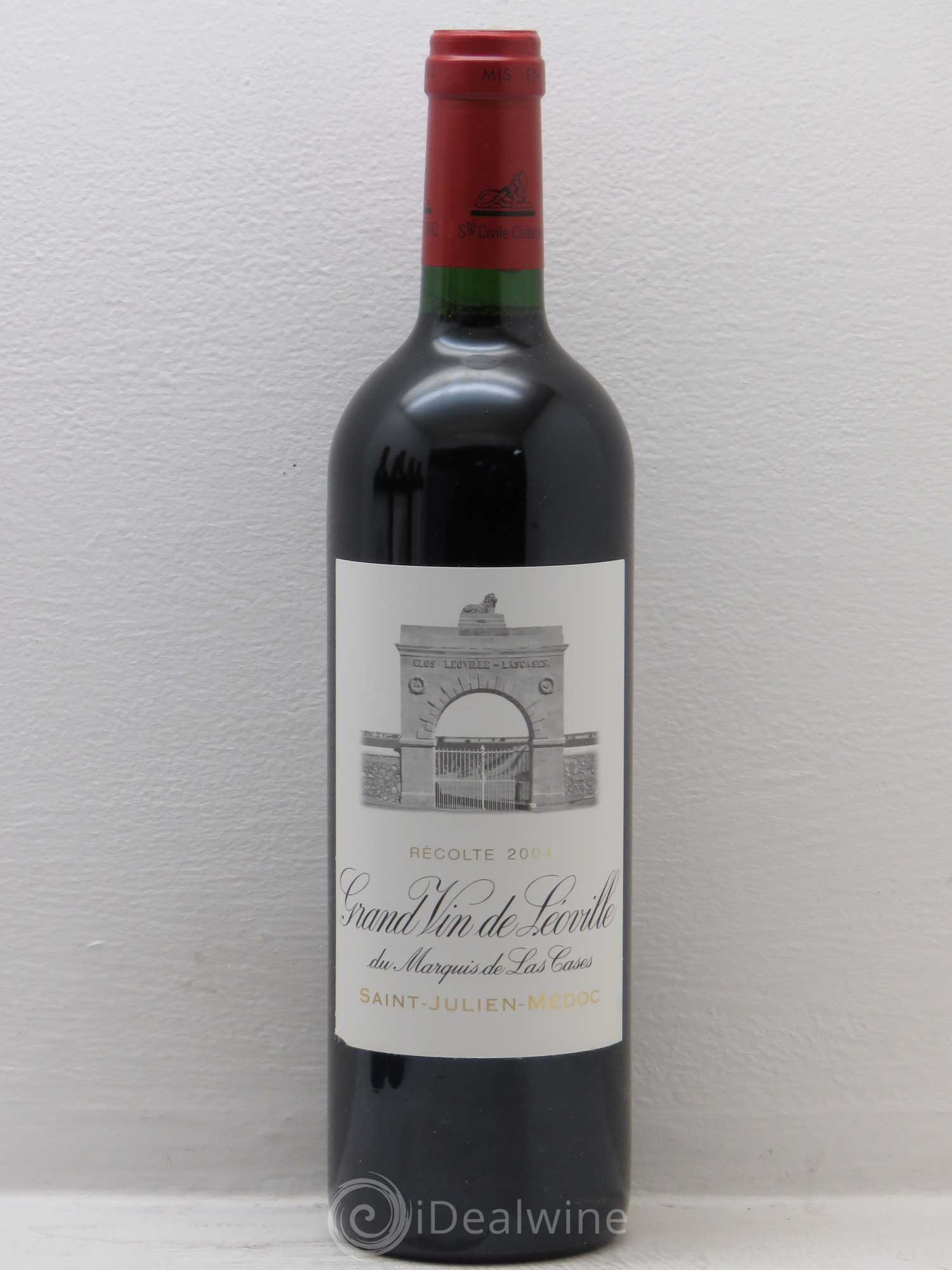 Château Léoville Las Cases 2ème Grand Cru Classé 2004 - Lot de 6 bouteilles - 0
