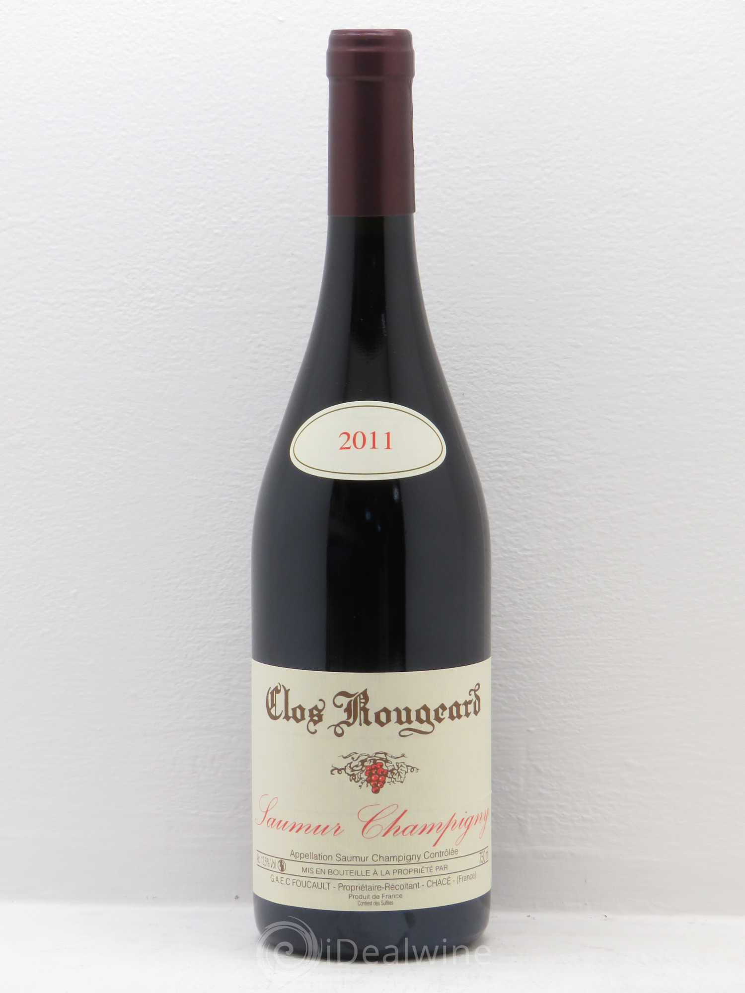 Saumur-Champigny Clos Rougeard 2011 - Lot de 1 bouteille - 0