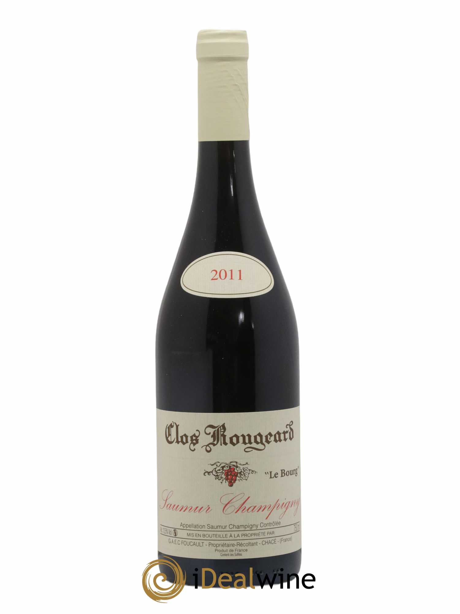 Saumur-Champigny Le Bourg Clos Rougeard 2011 - Lot de 1 bouteille - 0