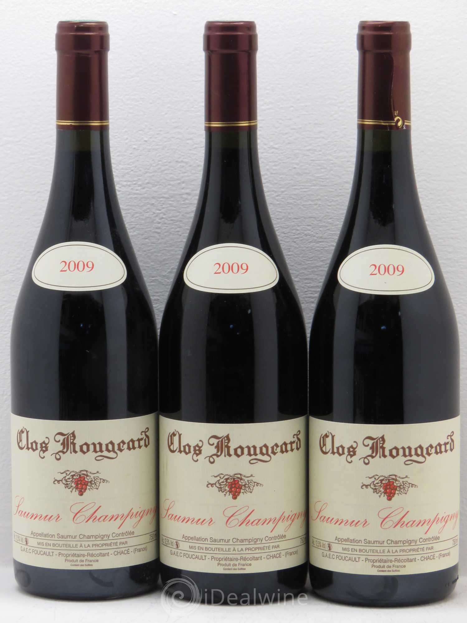 Saumur-Champigny Clos Rougeard 2009 - Lot de 3 bouteilles - 0