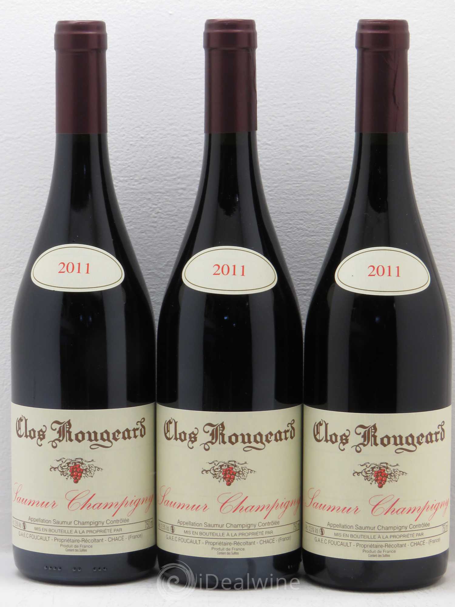 Saumur-Champigny Clos Rougeard 2011 - Posten von 3 Flaschen - 0