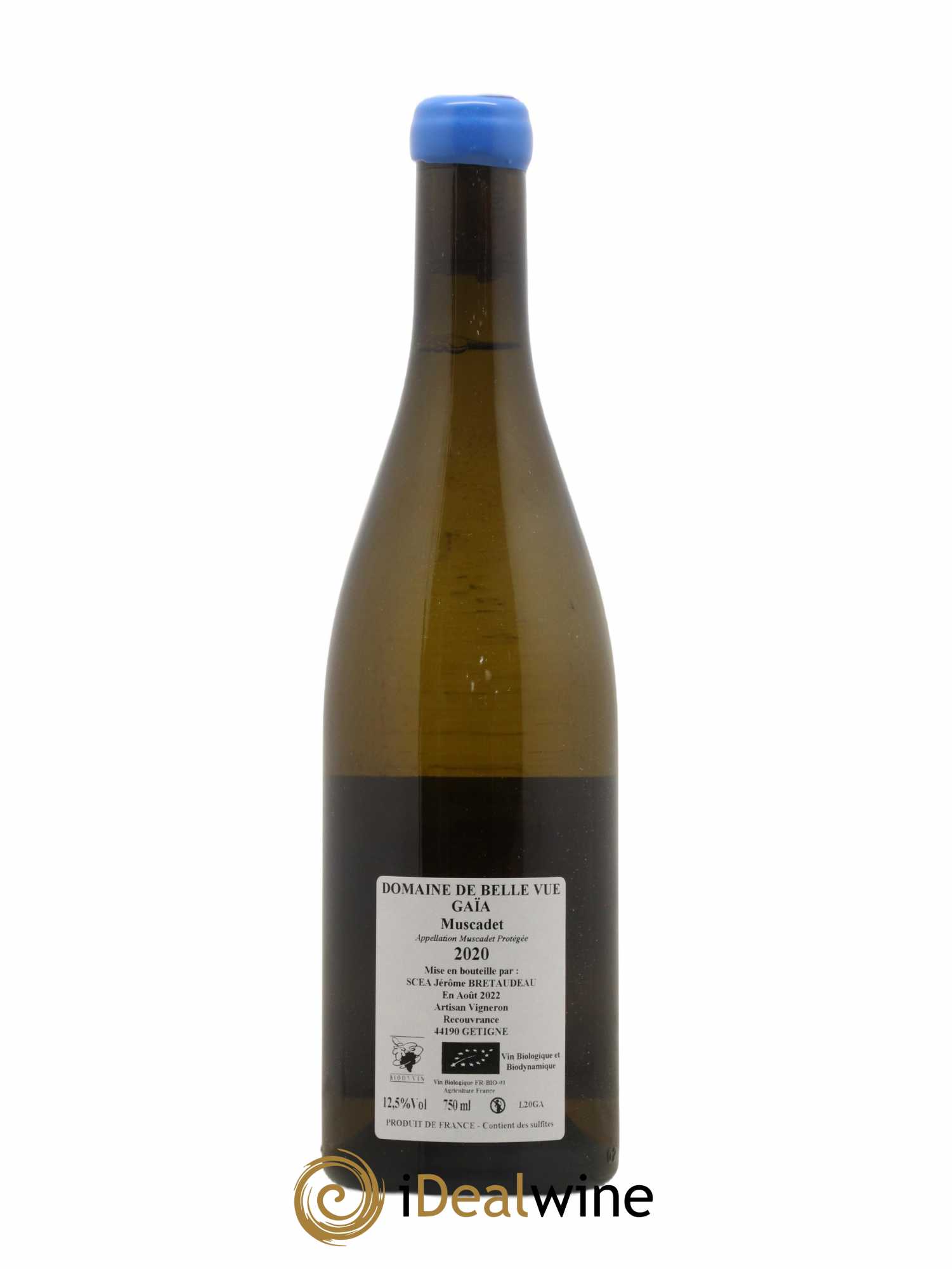 Muscadet-Sèvre-et-Maine Gaia Jérôme Bretaudeau - Domaine de Bellevue 2020 - Lot of 1 bottle - 1