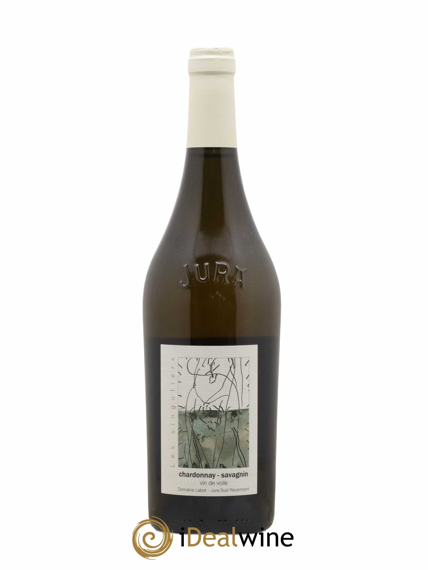 Côtes du Jura Vin de Voile Chardonnay-Savagnin cuvée de garde Romain - Julien - Charline Labet Vin De Voile Chardonnay Savagnin Labet 2019 - Lotto di 1 bottiglia - 0