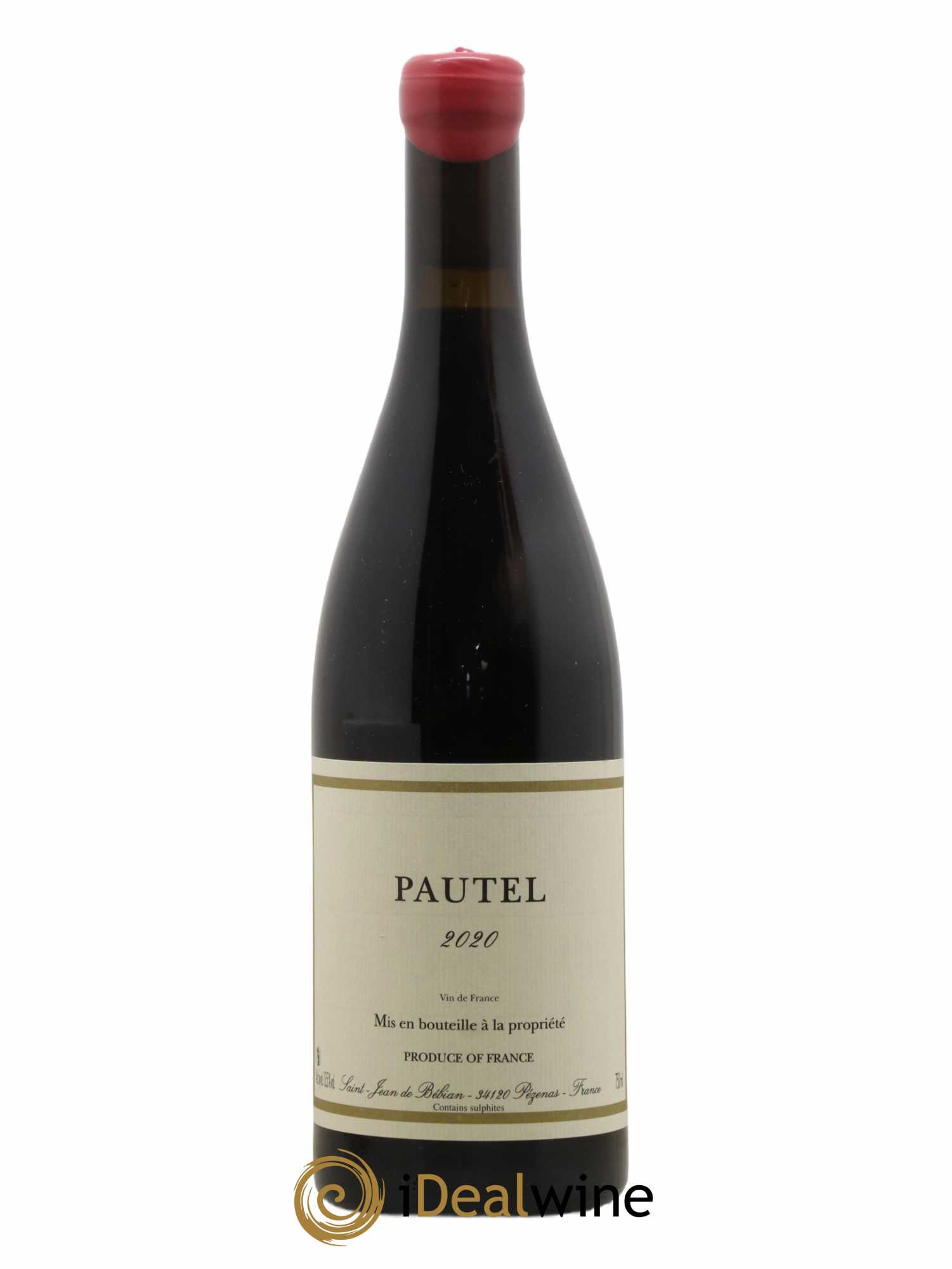 Vin de France Pautel 2020 - Lot de 1 bouteille - 0
