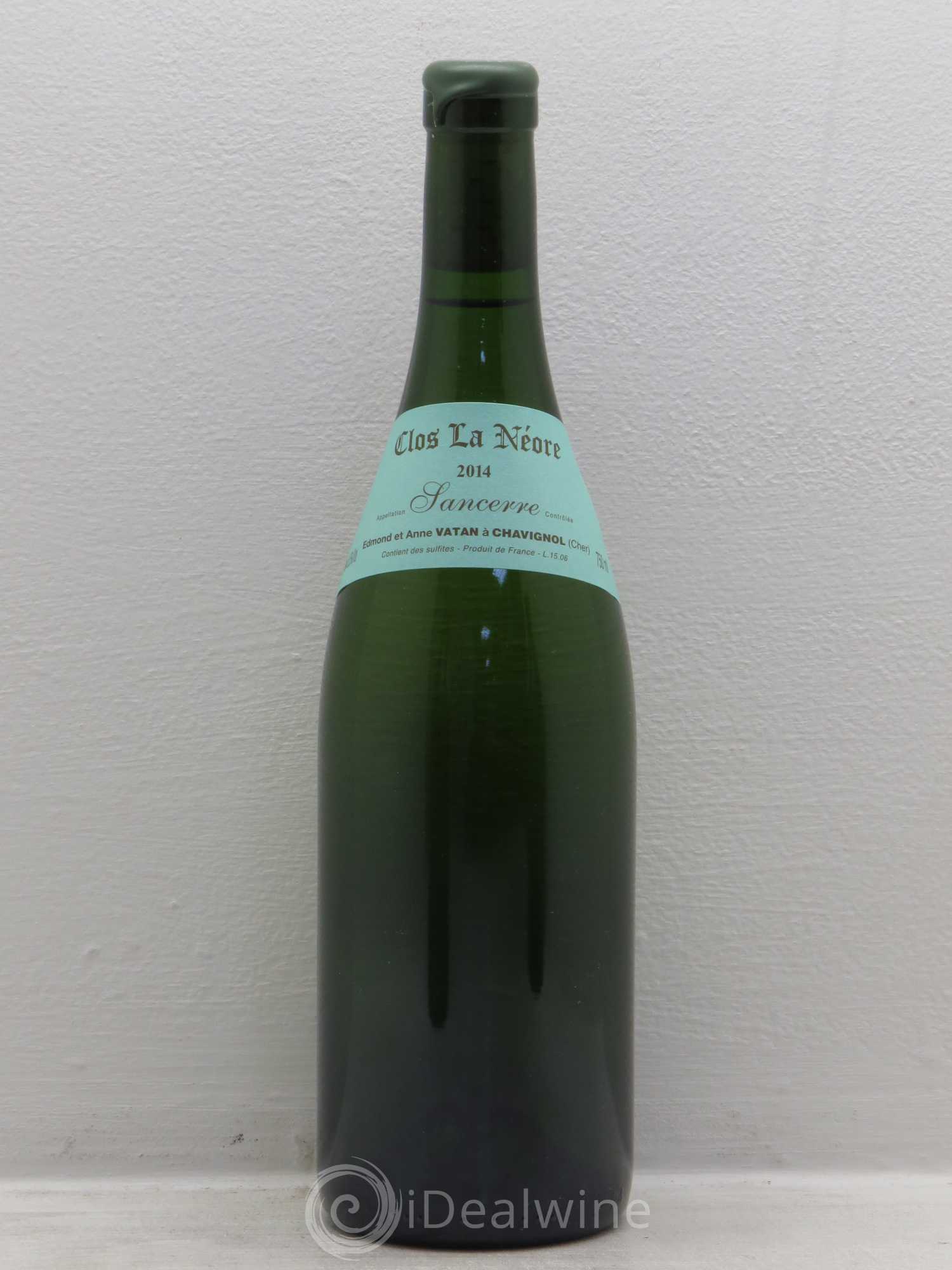 Sancerre Clos la Neore Edmond Vatan 2014 - Lot de 6 bouteilles - 0