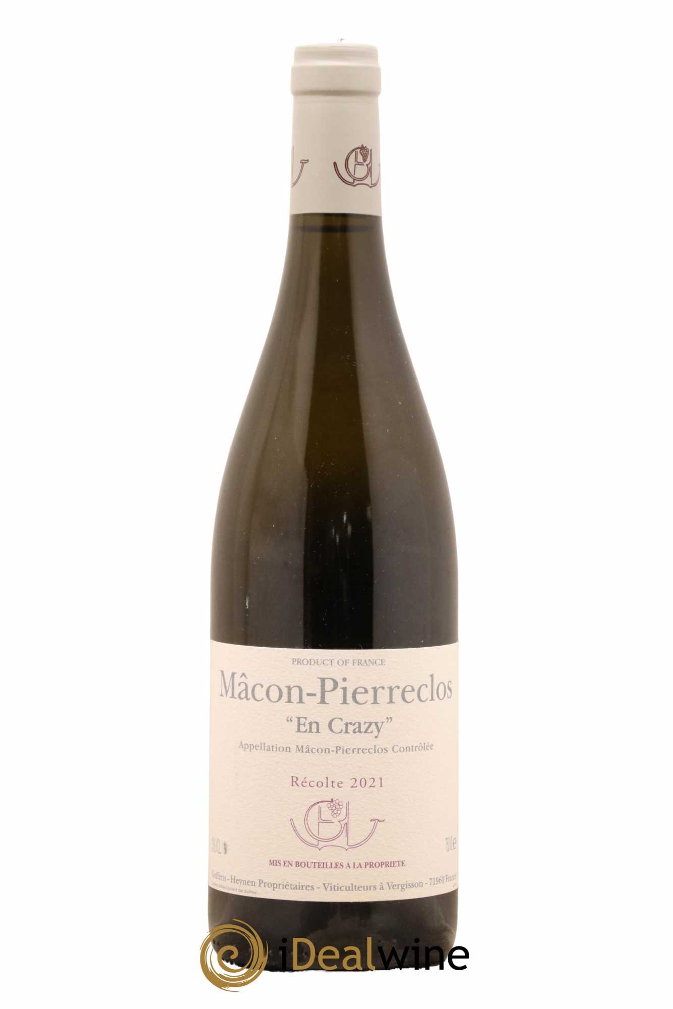 Mâcon Pierreclos En Crazy Guffens-Heynen 2021 - Lot of 1 bottle - 0