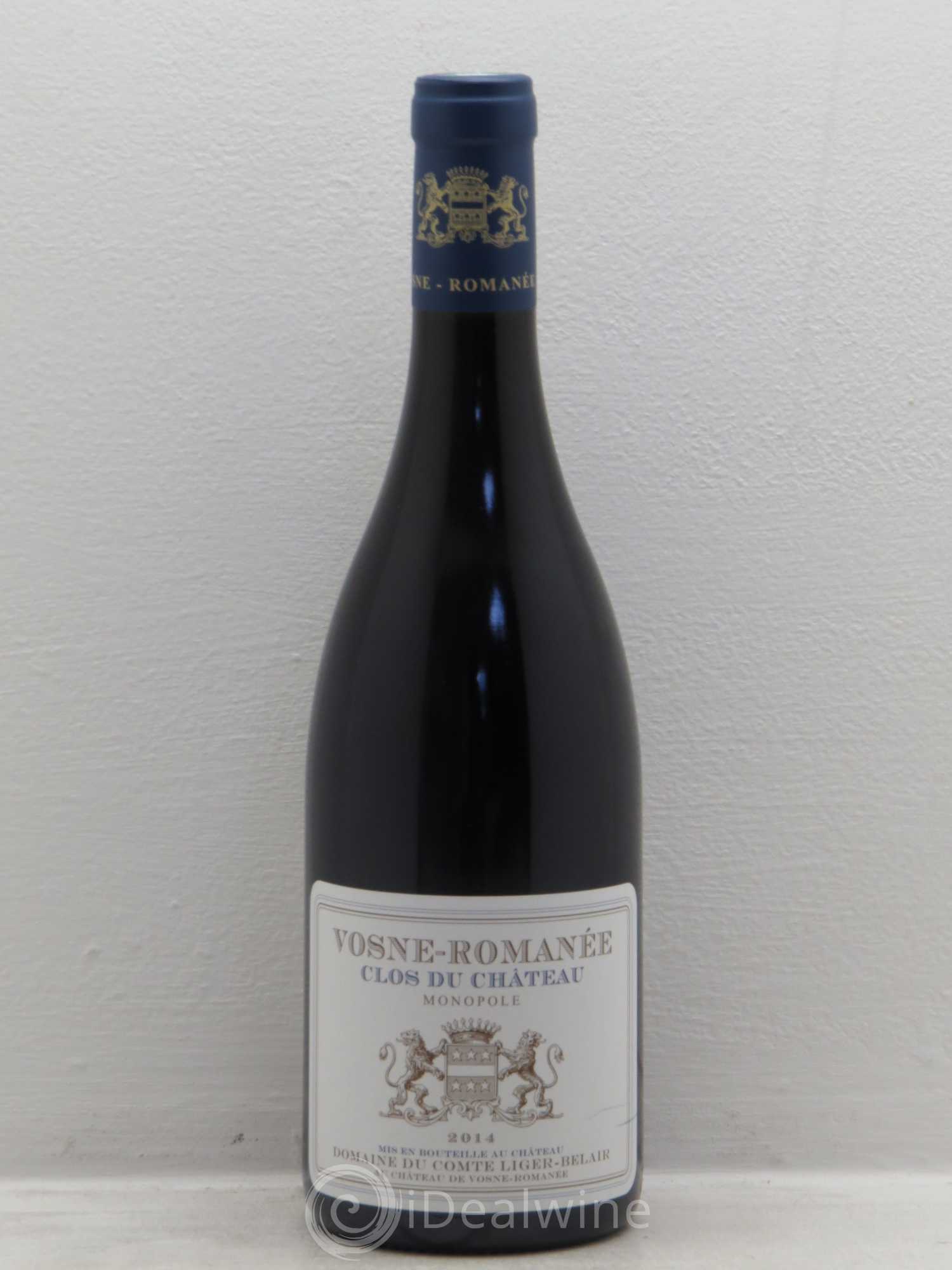 Vosne-Romanée Clos du Château Comte Liger-Belair (Domaine du) 2014 - Lot de 1 bouteille - 0