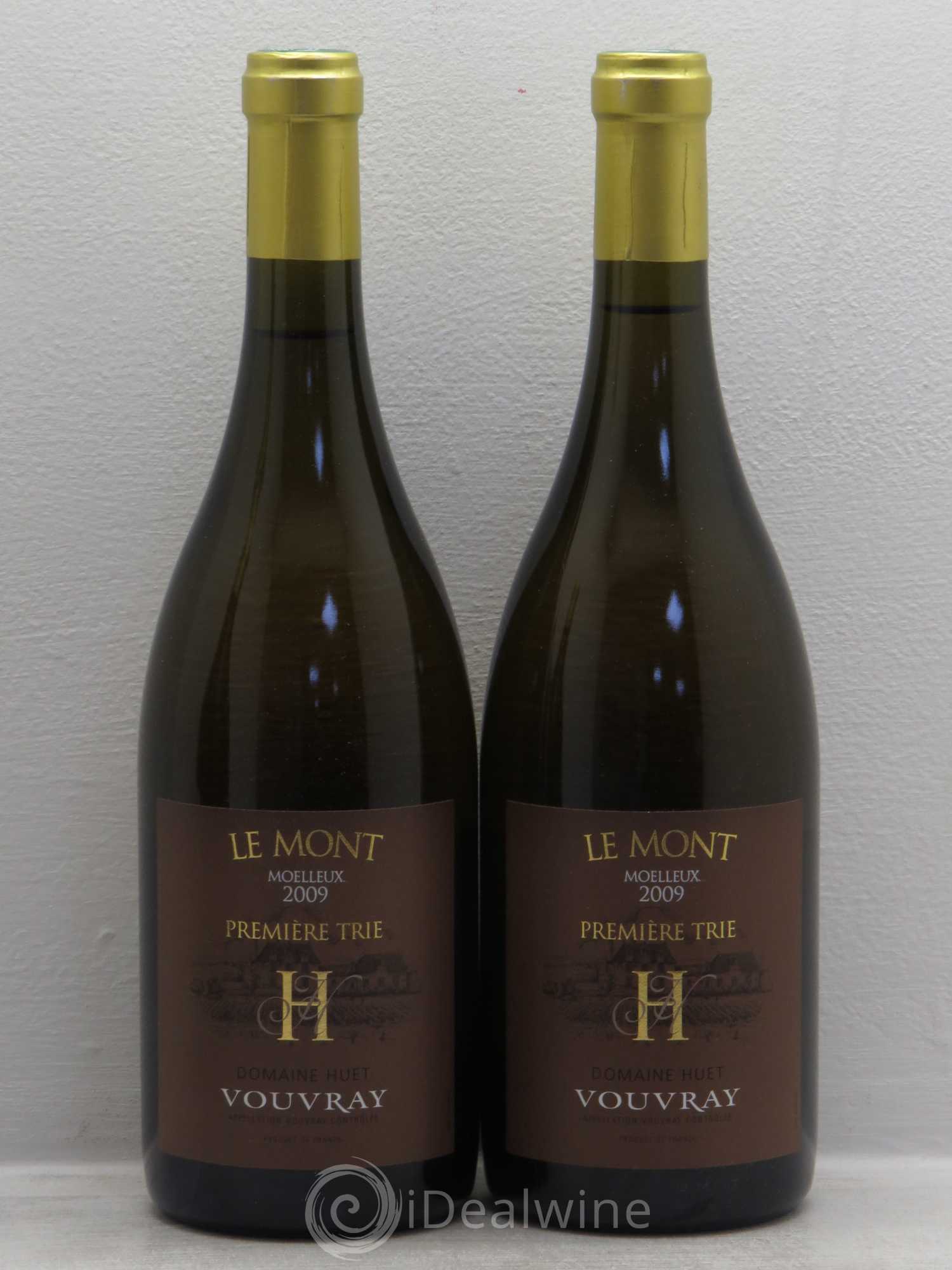 Vouvray Le Mont Moelleux 1ère Trie Domaine Huet 2009 - Lotto di 2 bottiglie - 0
