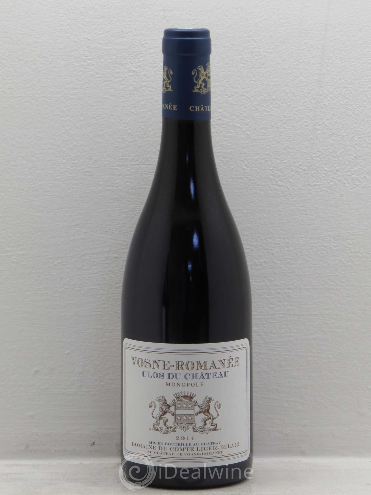 Vosne-Romanée Clos du Château Comte Liger-Belair (Domaine du) 2014 - Lot de 1 bouteille - 0