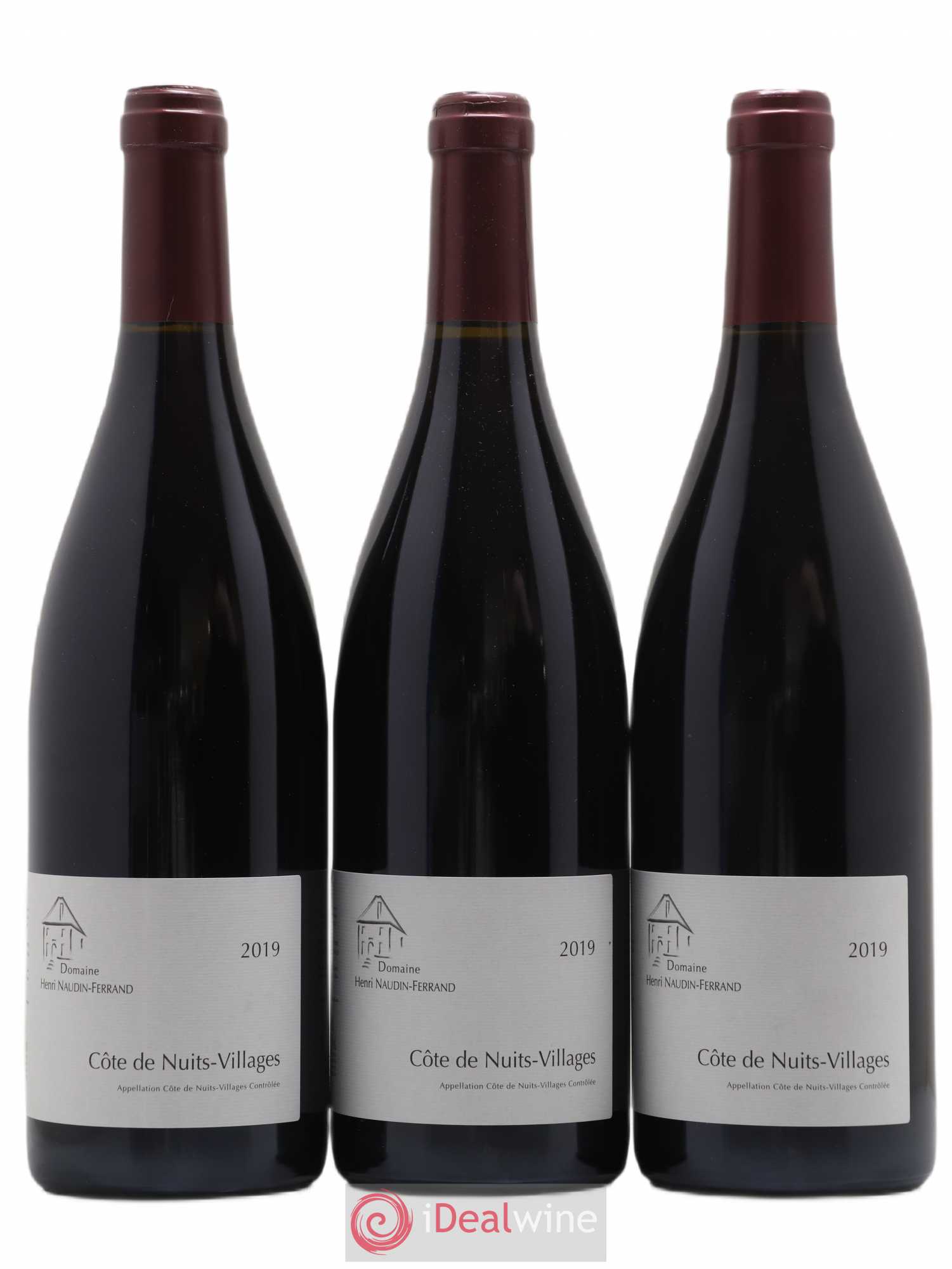 Côte de Nuits-Villages Domaine Naudin-Ferrand 2019 - Lot de 3 bouteilles - 0