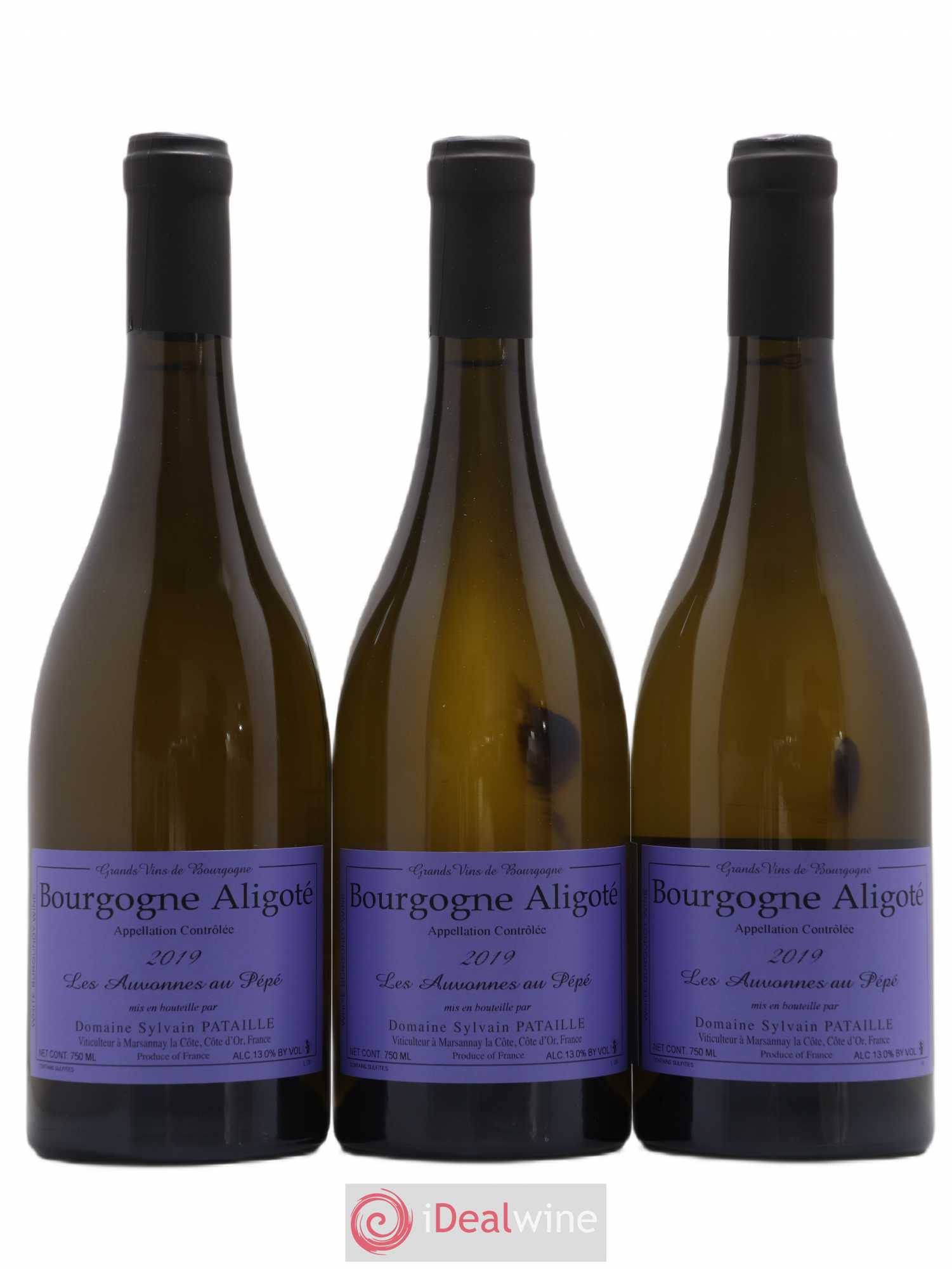Bourgogne Aligoté Les Auvonnes au Pépé Sylvain Pataille (Domaine) 2019 - Lot de 3 bouteilles - 0