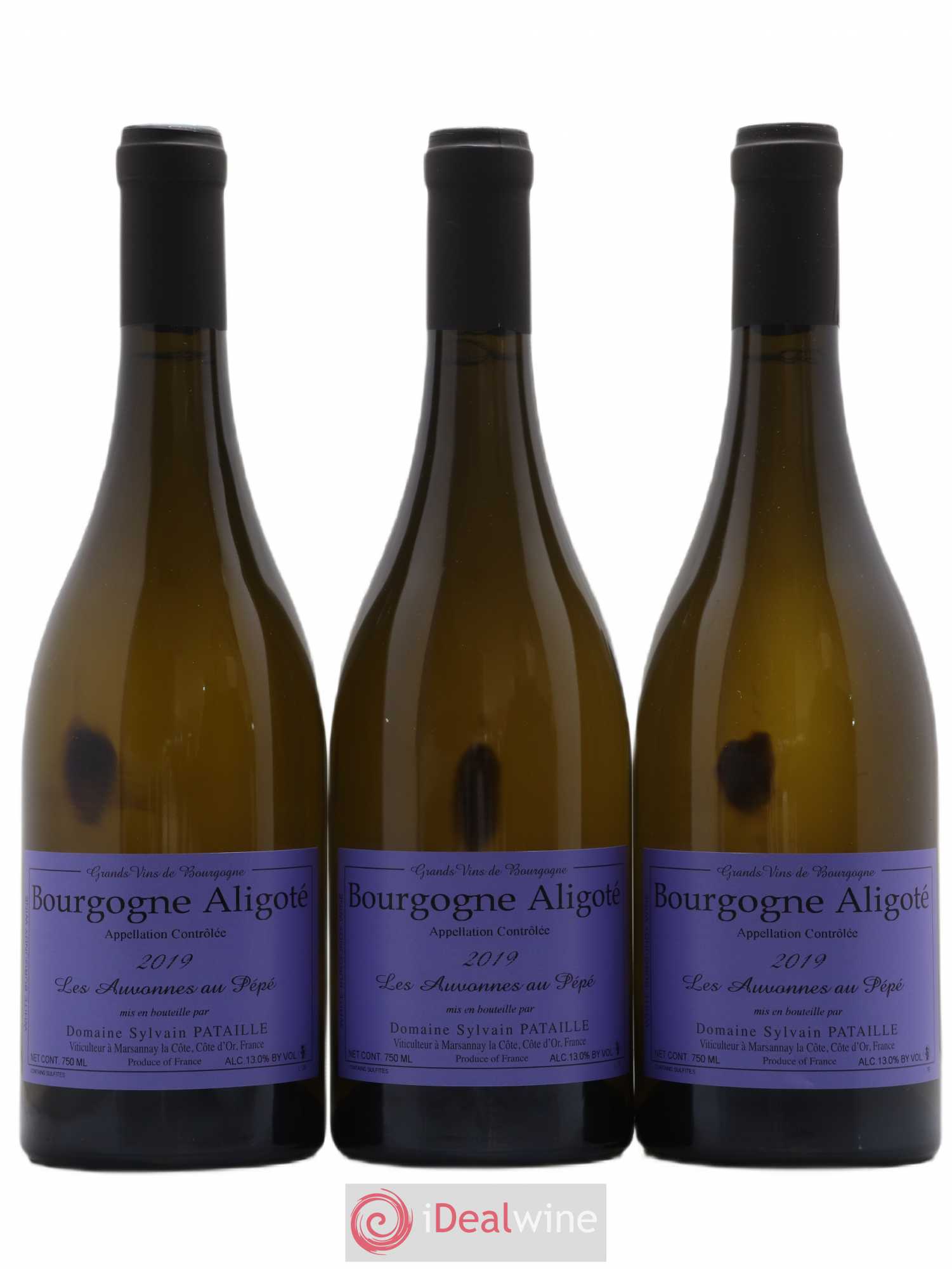 Bourgogne Aligoté Les Auvonnes au Pépé Sylvain Pataille (Domaine) 2019 - Lot de 3 bouteilles - 0