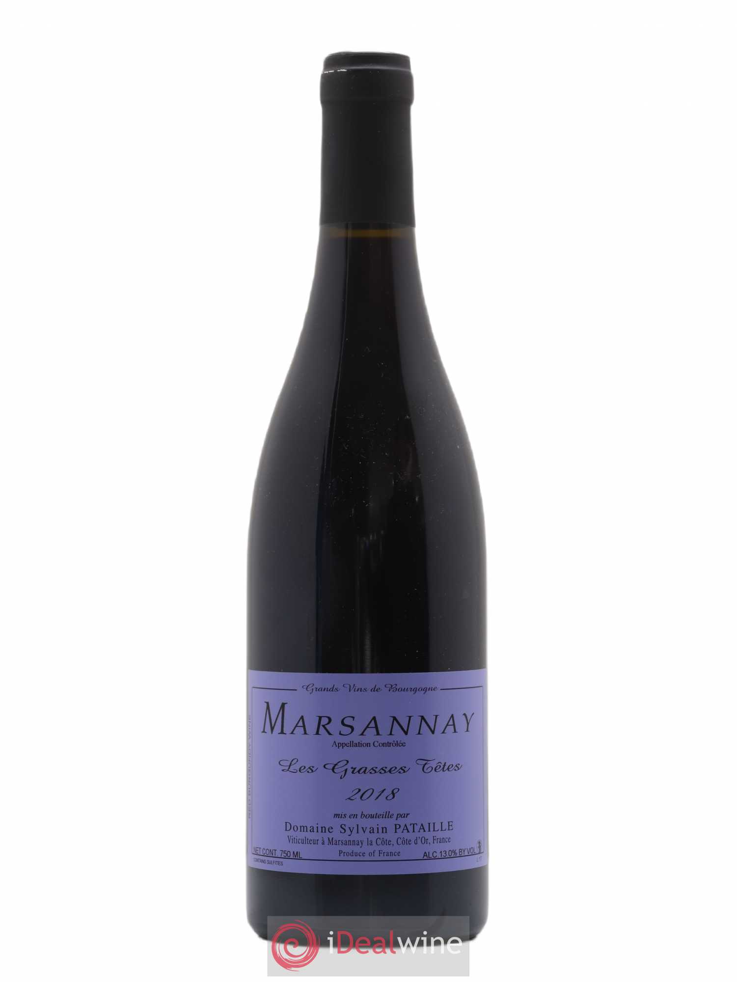 Marsannay Les Grasses Têtes Sylvain Pataille (Domaine) 2018 - Lot de 1 bouteille - 0