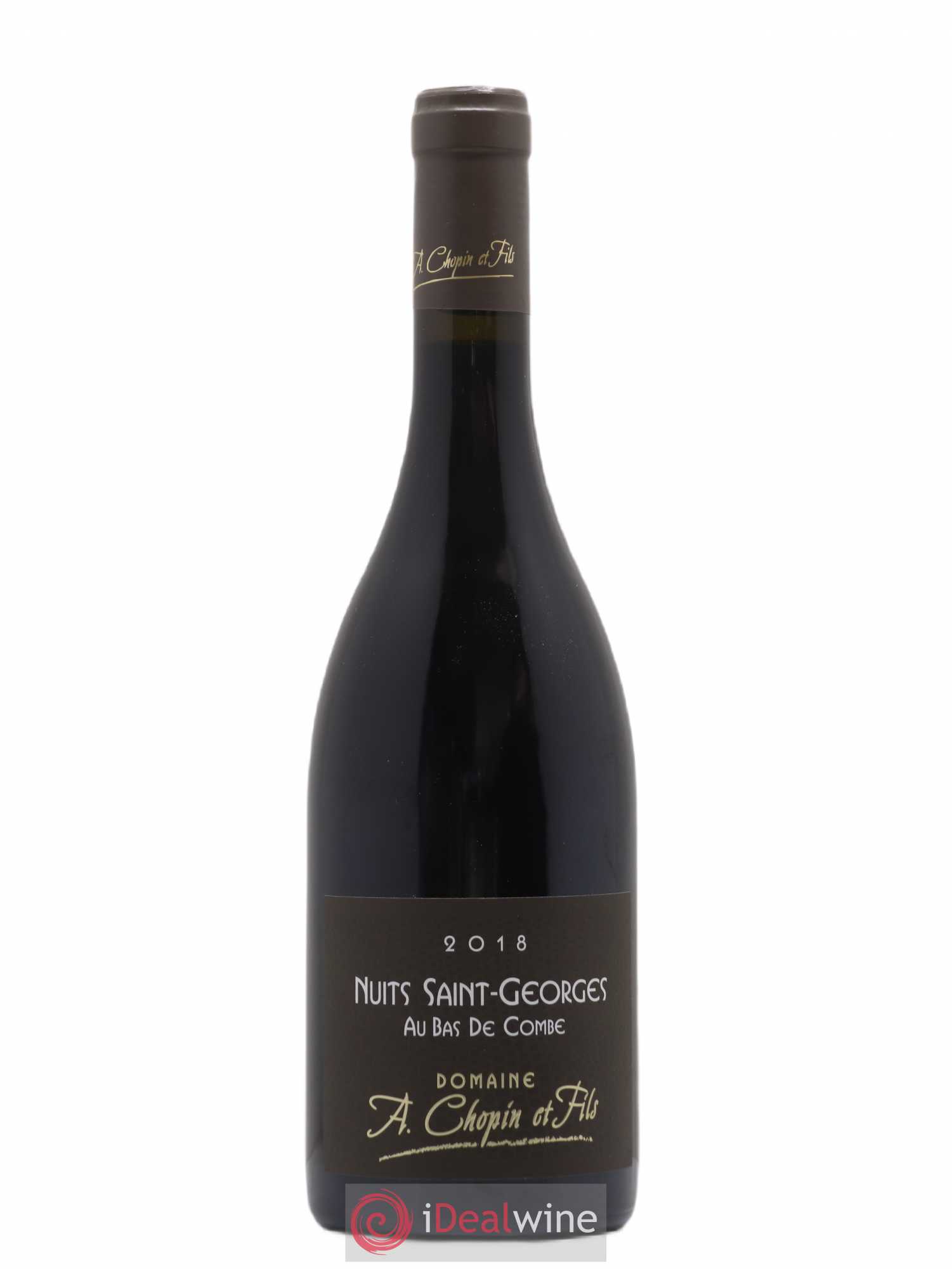 Nuits-Saint-Georges Bas de Combe Chopin 2018 - Lot de 1 bouteille - 0