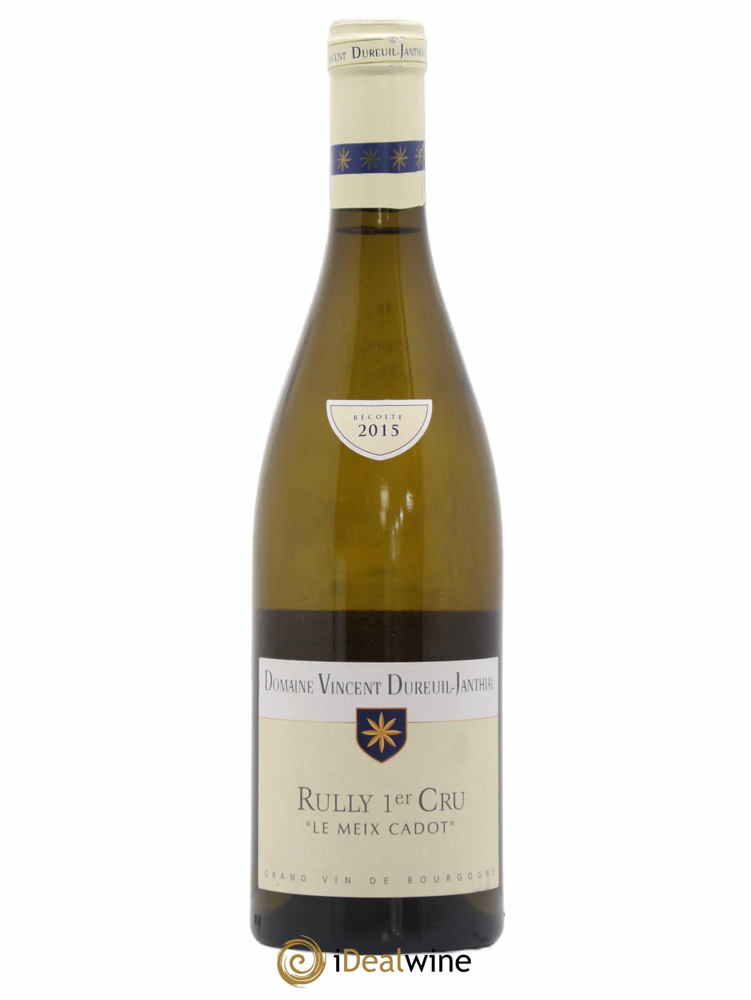 Rully 1er Cru Le Meix Cadot Vincent Dureuil-Janthial 2015 - Lot de 1 bouteille - 0