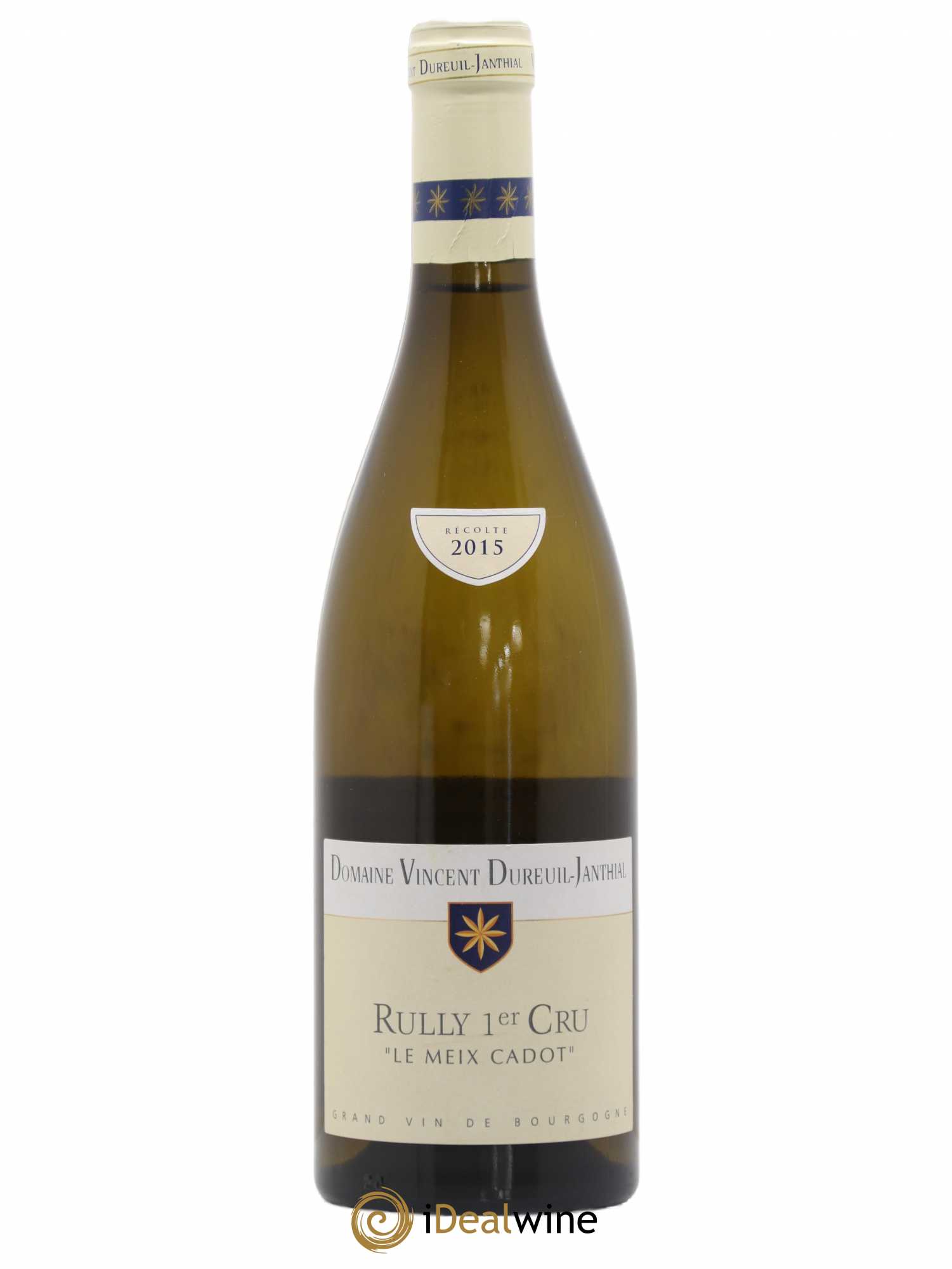 Rully 1er Cru Le Meix Cadot Vincent Dureuil-Janthial 2015 - Lot de 1 bouteille - 0