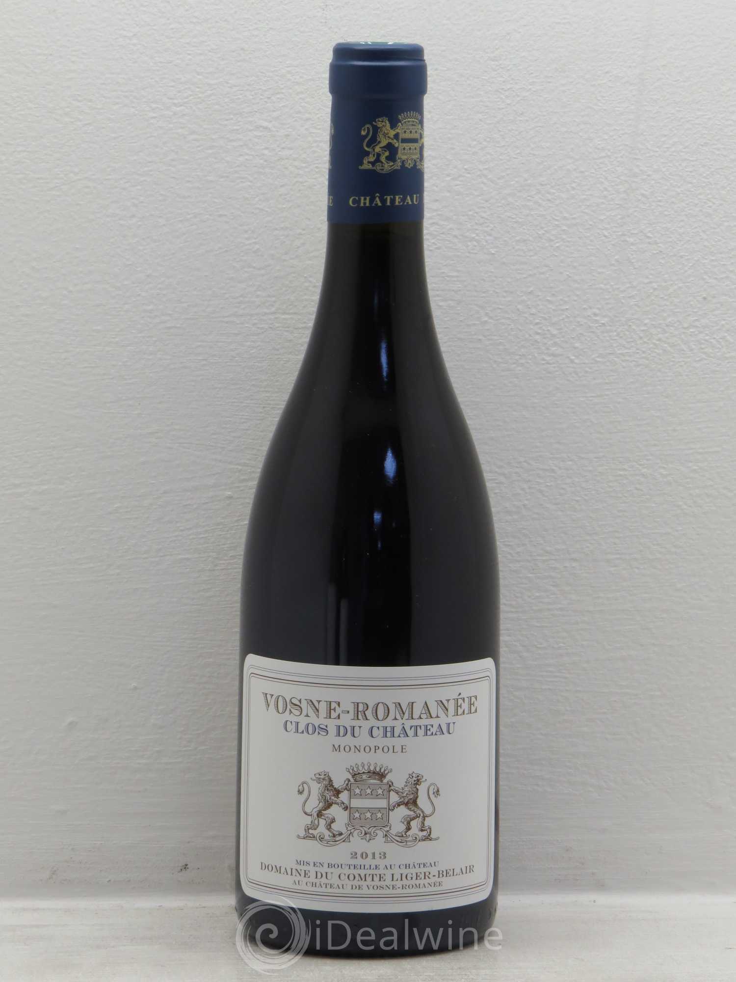 Vosne-Romanée Clos du Château Comte Liger-Belair (Domaine du) 2013 - Lot de 1 bouteille - 0