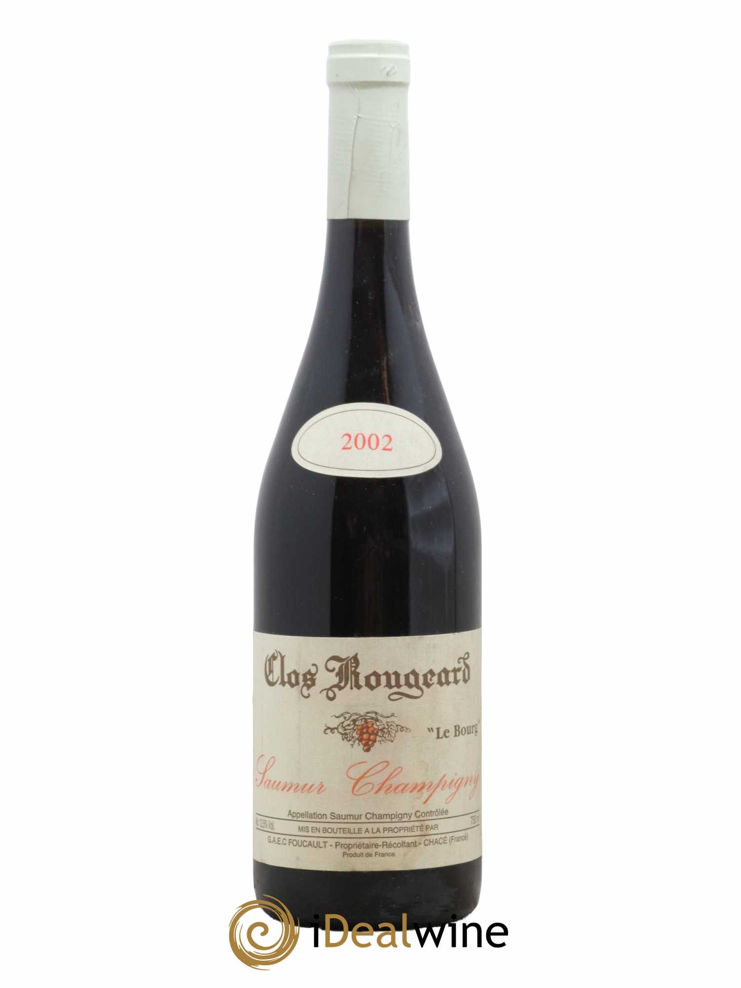 Saumur-Champigny Le Bourg Clos Rougeard 2002 - Lot de 1 bouteille - 0