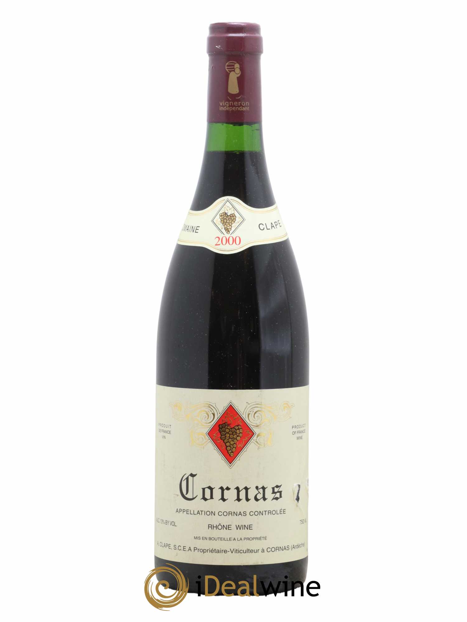 Cornas Auguste Clape 2000 - Lot de 1 bouteille - 0