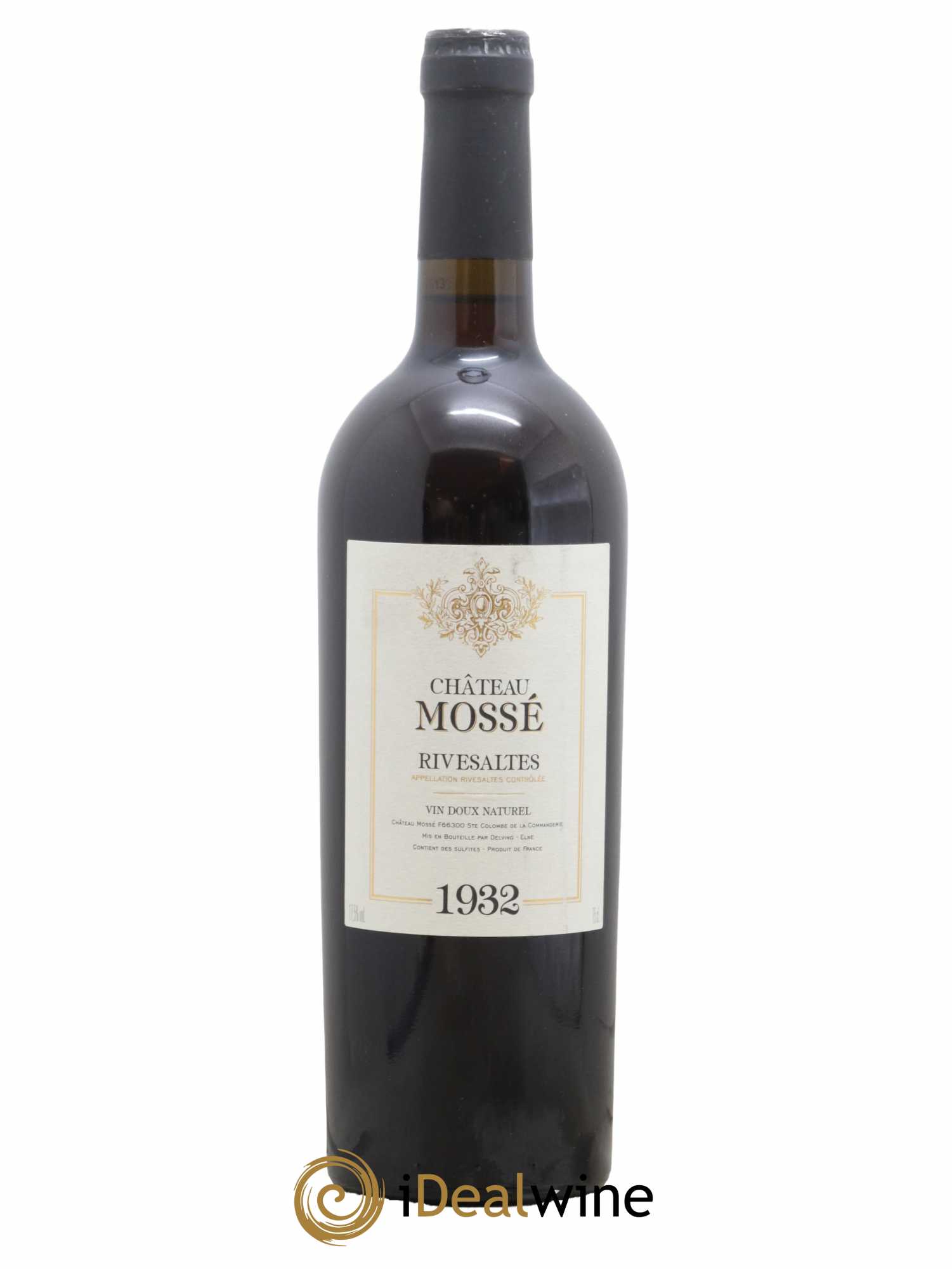 Rivesaltes Château Mossé 1932 - Posten von 1 Flasche - 0