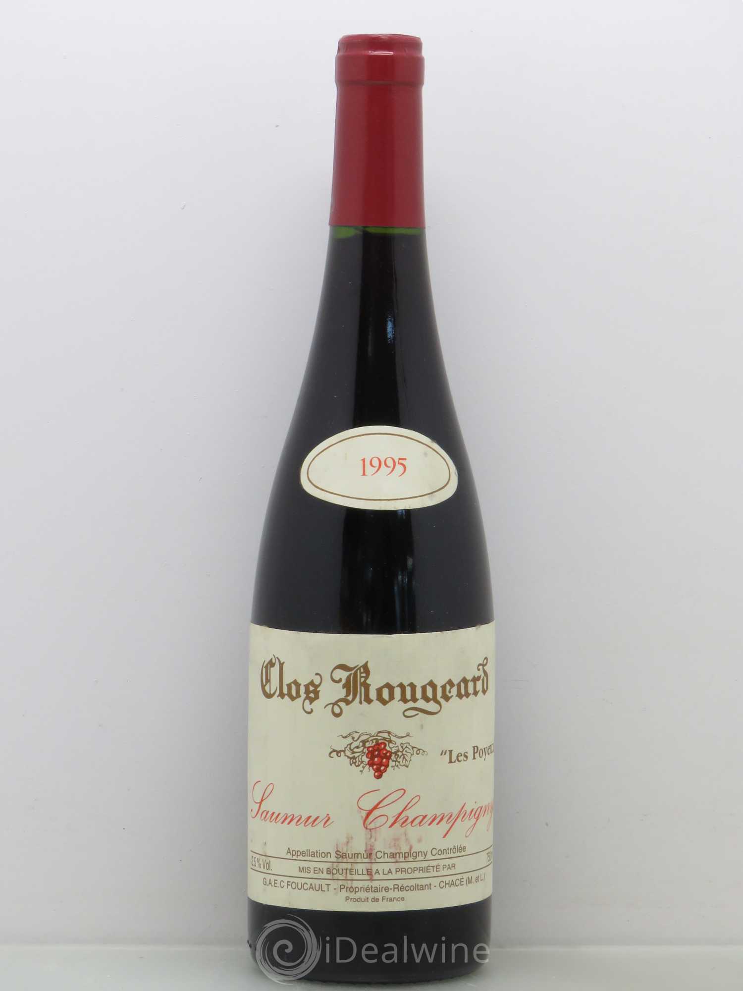 Saumur-Champigny Les Poyeux Clos Rougeard 1995 - Lot de 1 bouteille - 0