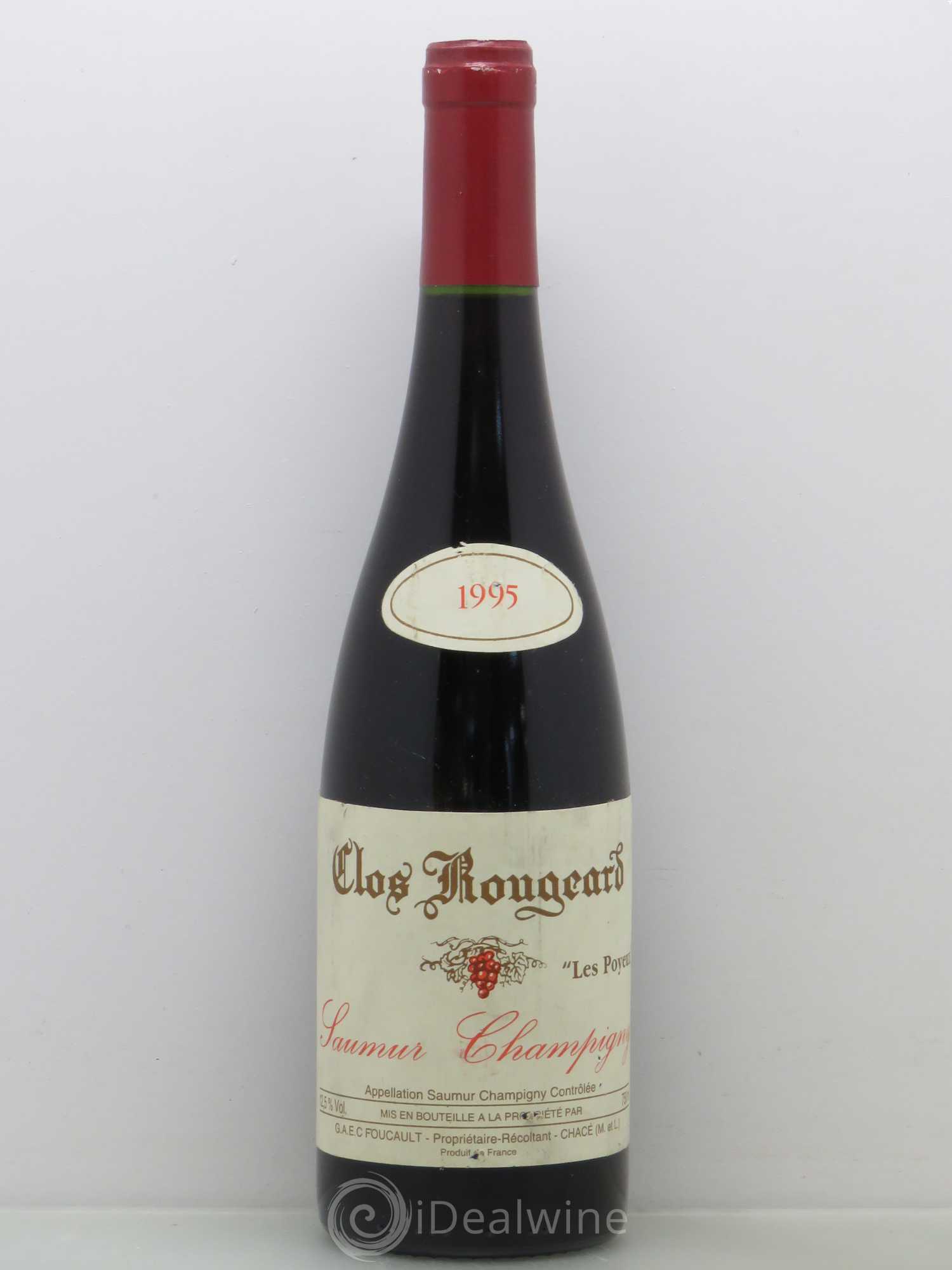 Saumur-Champigny Les Poyeux Clos Rougeard 1995 - Lot de 1 bouteille - 0