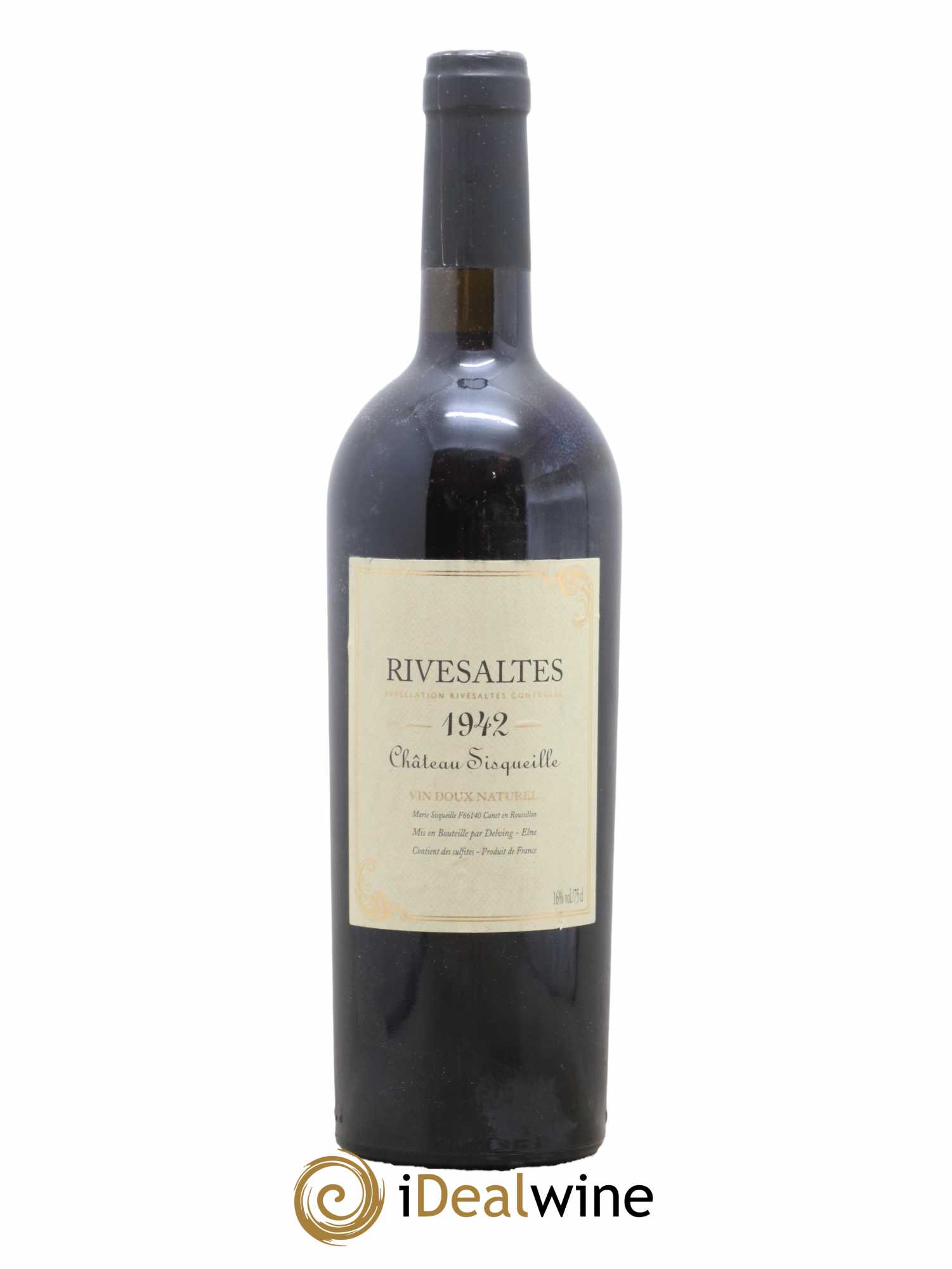 Rivesaltes Château Sisqueille 1942 - Posten von 1 Flasche - 0