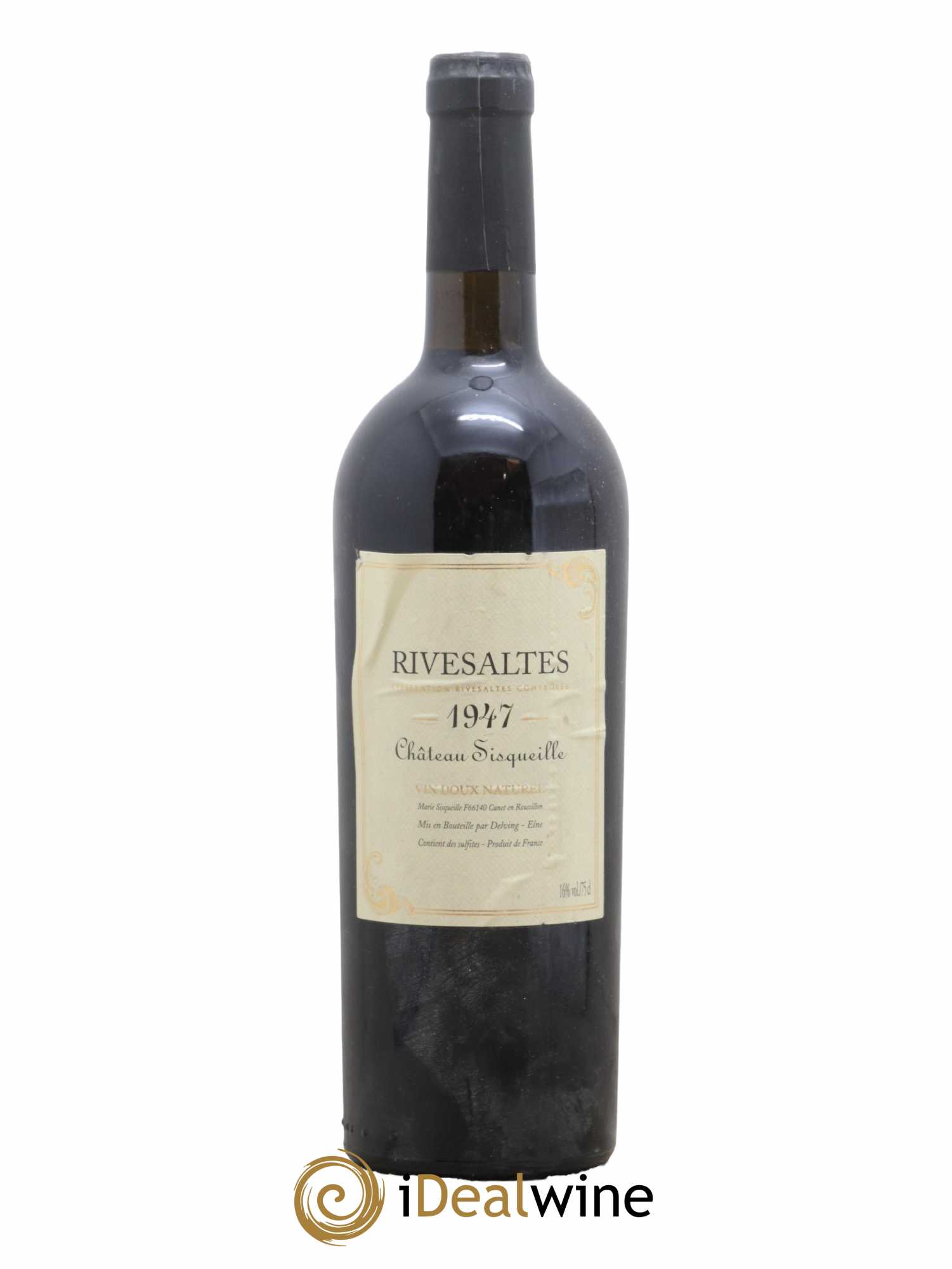 Rivesaltes Château Sisqueille 1947 - Posten von 1 Flasche - 0