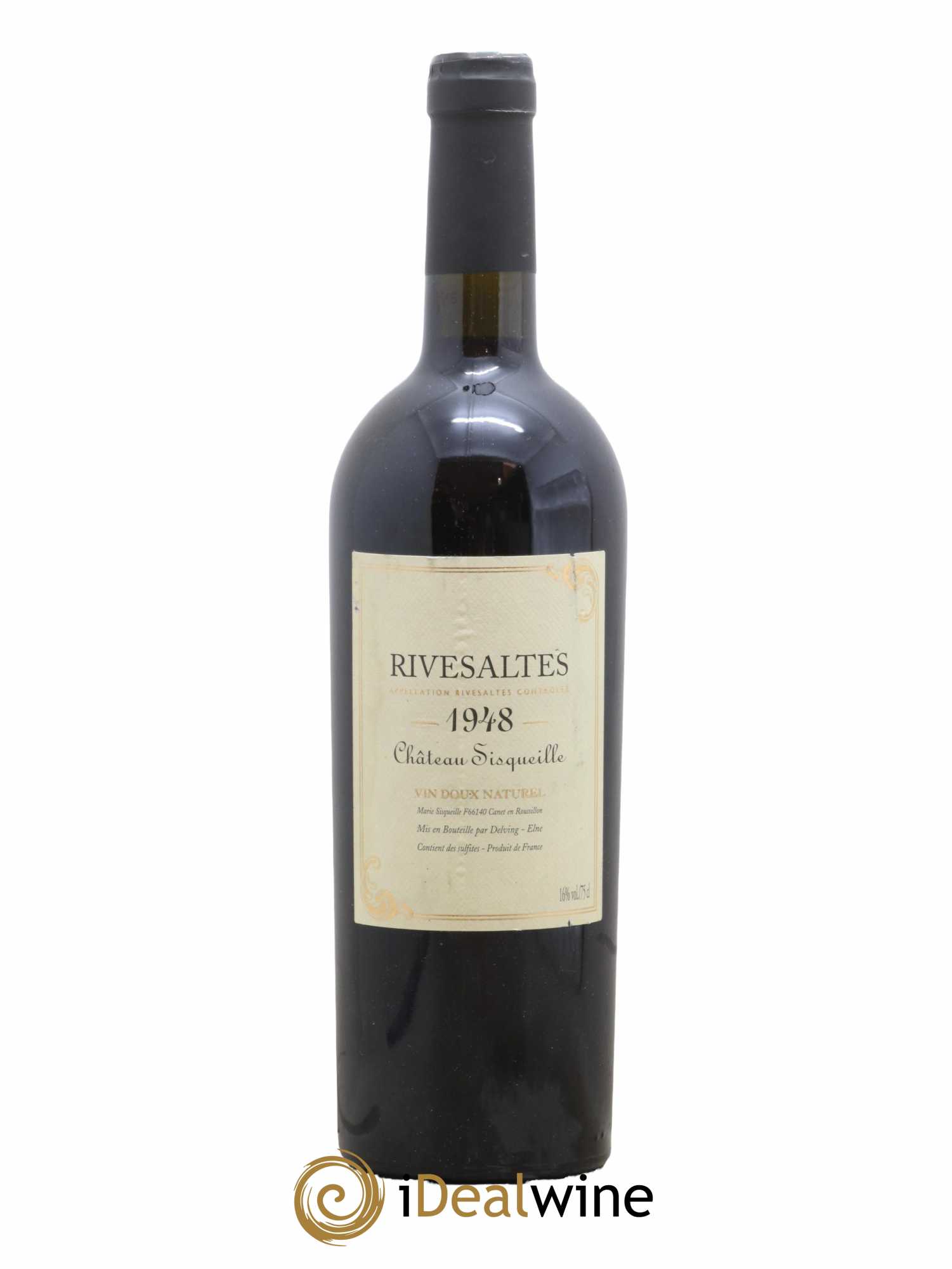 Rivesaltes Château Sisqueille 1948 - Posten von 1 Flasche - 0