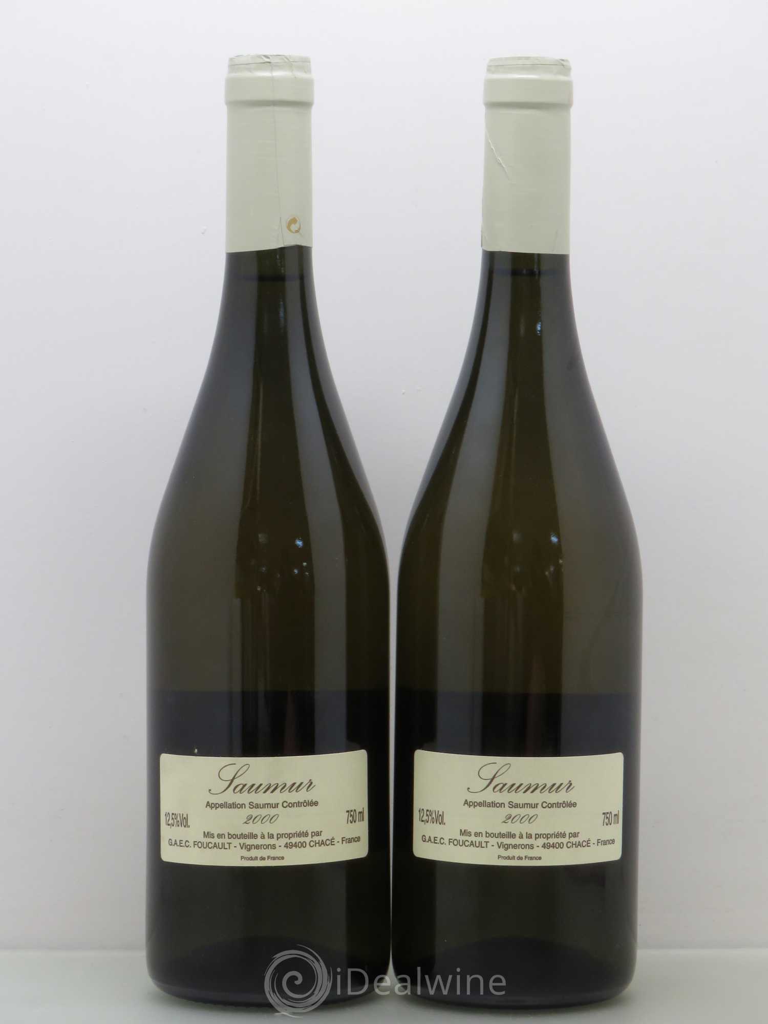 Saumur Brézé Clos Rougeard 2000 - Lot de 2 bouteilles - 1