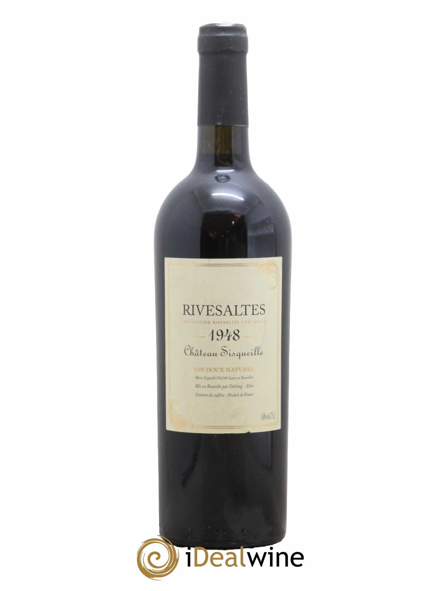 Rivesaltes Château Sisqueille 1948 - Lot de 1 bouteille - 0