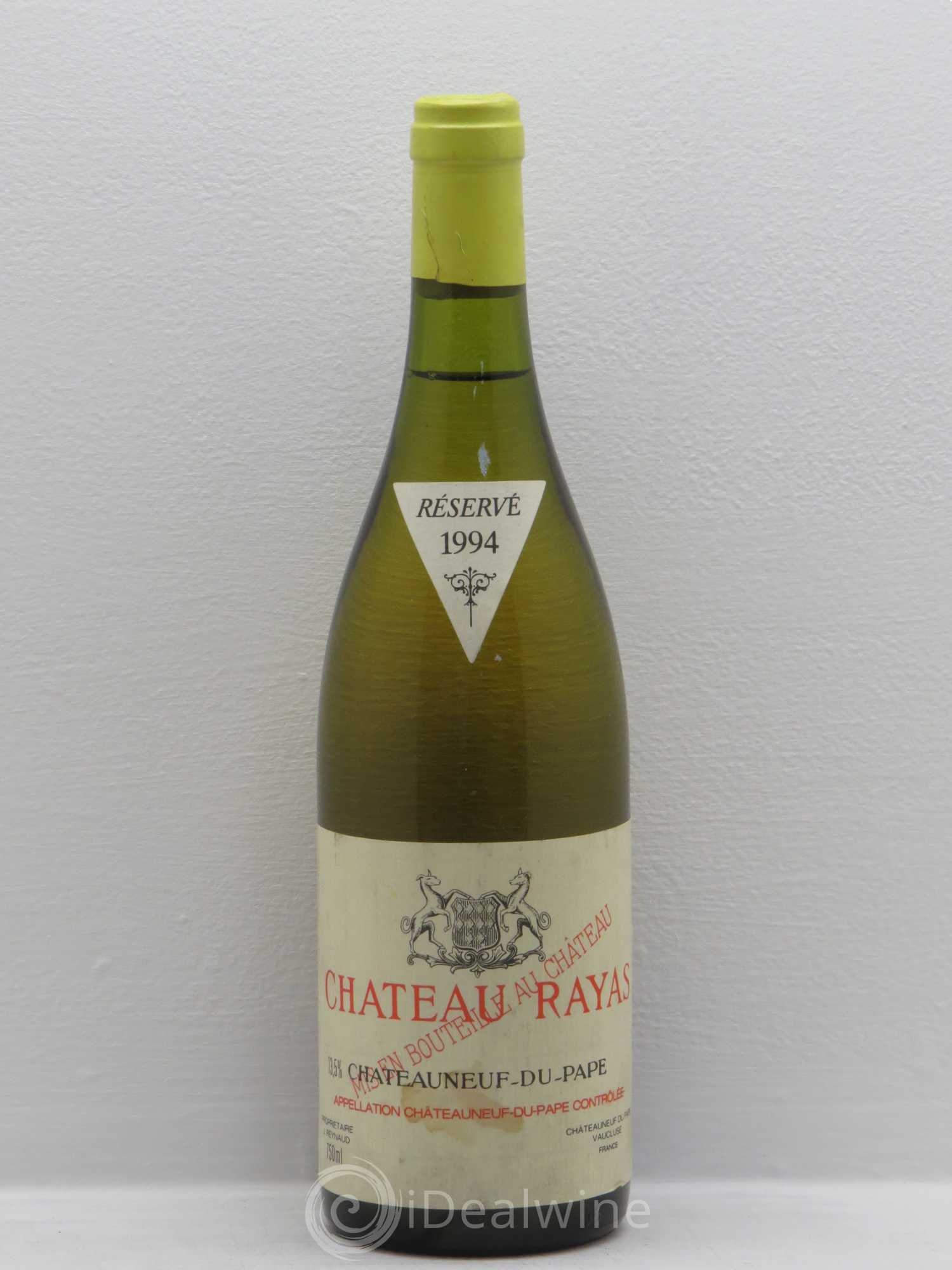 Châteauneuf-du-Pape Château Rayas Emmanuel Reynaud 1994 - Lot de 1 bouteille - 0