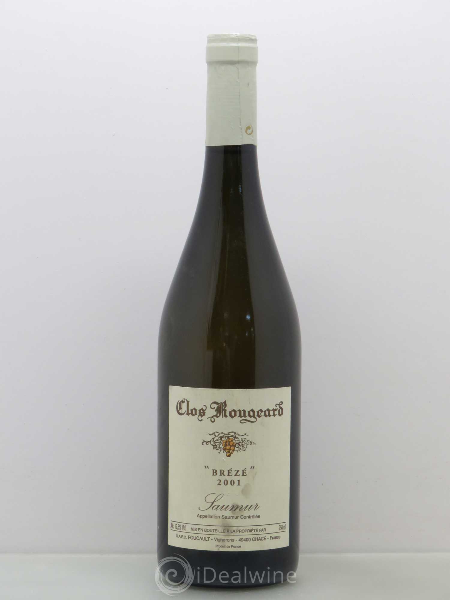 Saumur Brézé Clos Rougeard 2001 - Posten von 1 Flasche - 0