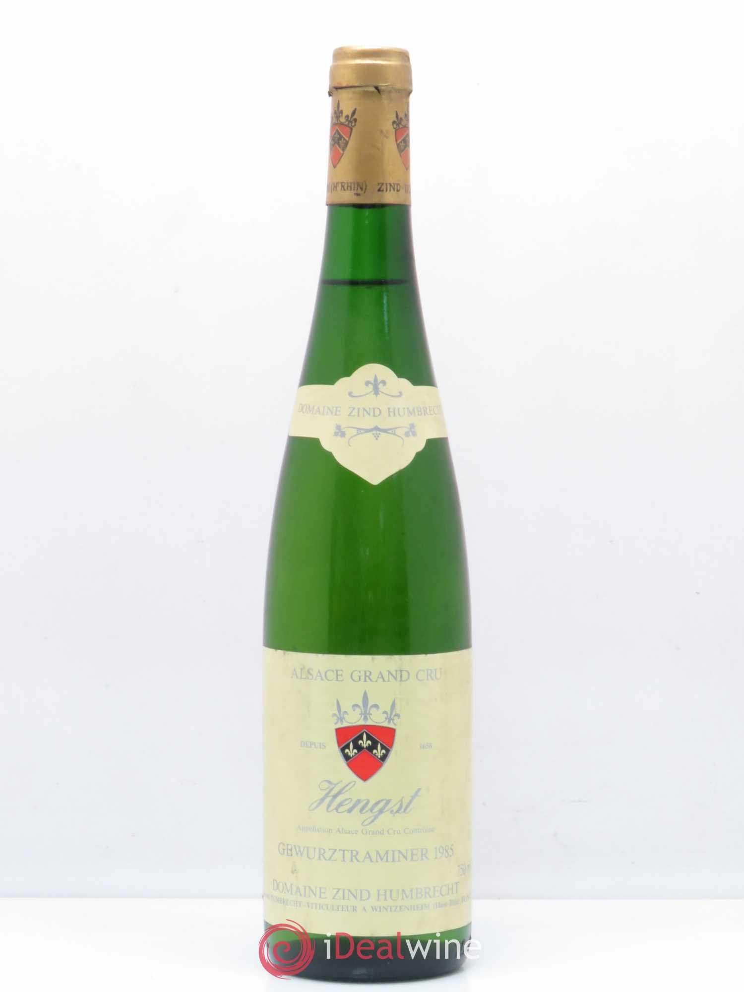 Alsace Gewurztraminer Grand Cru Hengst Zind-Humbrecht (Domaine) 1985 - Lot de 1 bouteille - 0