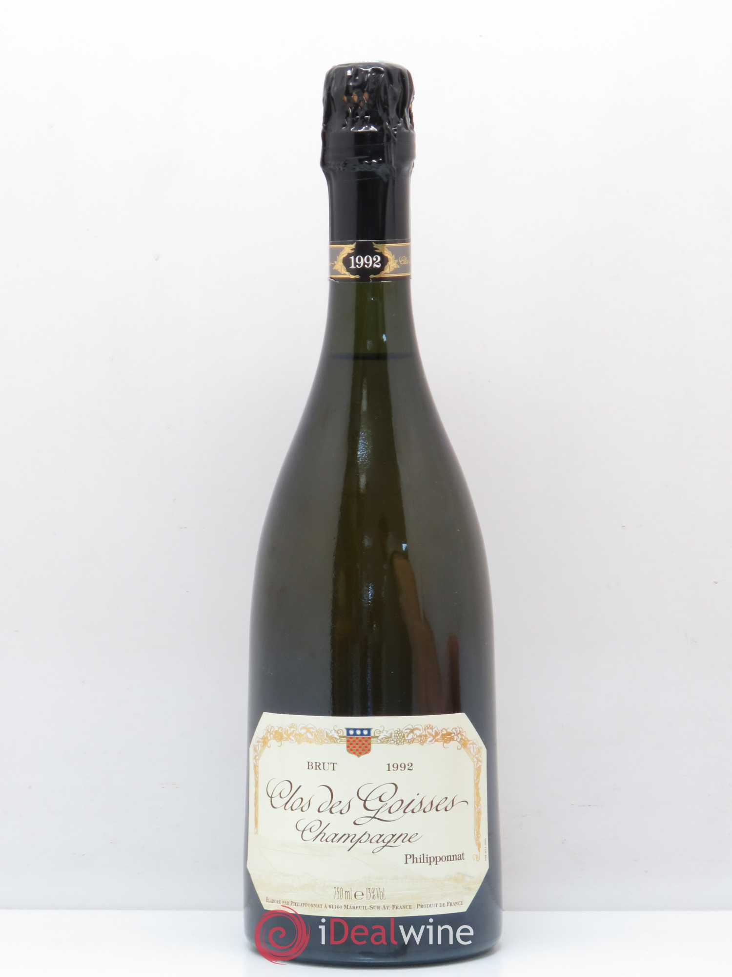 Clos des Goisses Philipponnat 1992 - Lot de 1 bouteille - 0