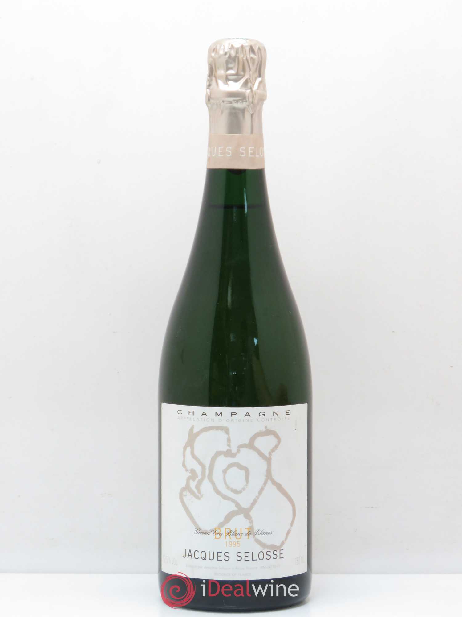 Blanc de Blancs Grand Cru Extra-Brut Jacques Selosse 1995 - Lot de 1 bouteille - 0