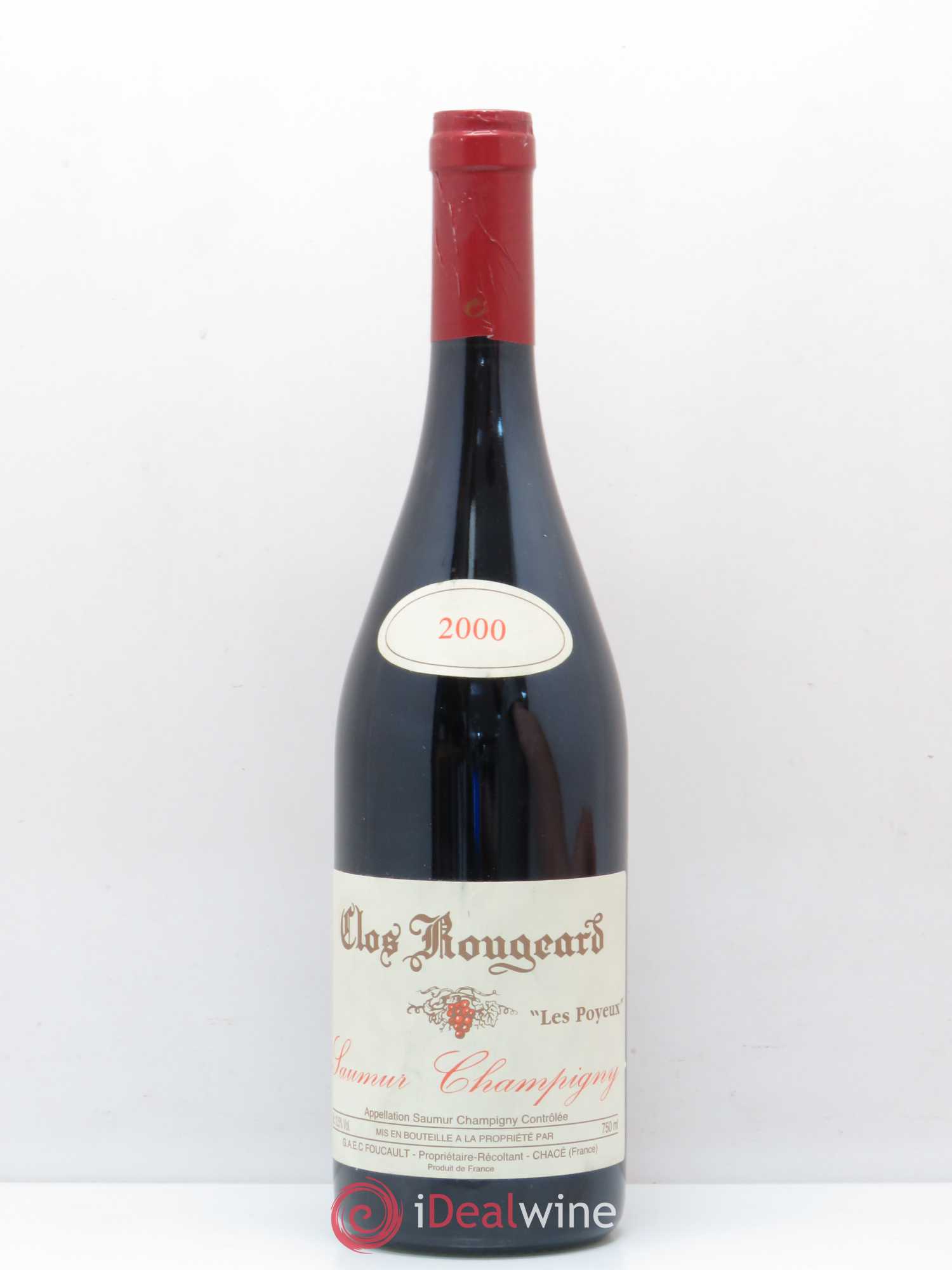 Saumur-Champigny Les Poyeux Clos Rougeard 2000 - Lot de 1 bouteille - 0