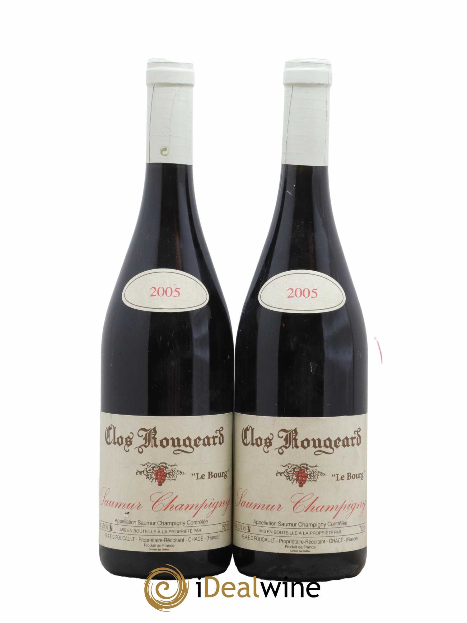 Saumur-Champigny Le Bourg Clos Rougeard 2005 - Lot de 2 bouteilles - 0