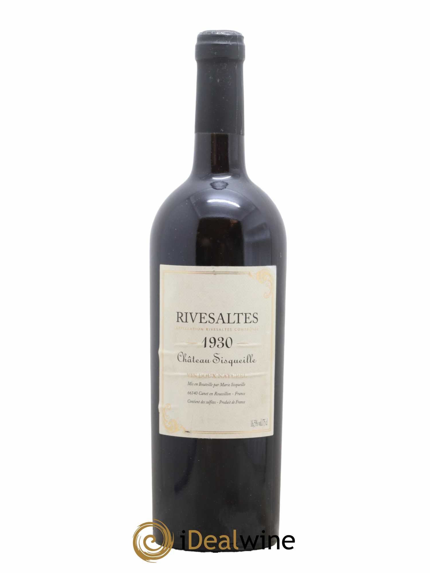 Rivesaltes Château Sisqueille 1930 - Posten von 1 Flasche - 0
