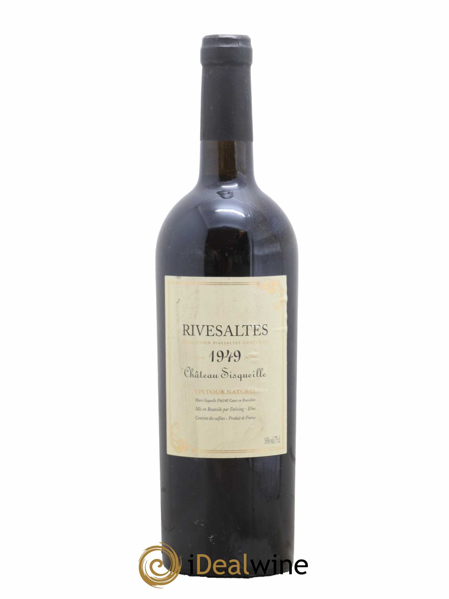 Rivesaltes Château Sisqueille 1949 - Posten von 1 Flasche - 0