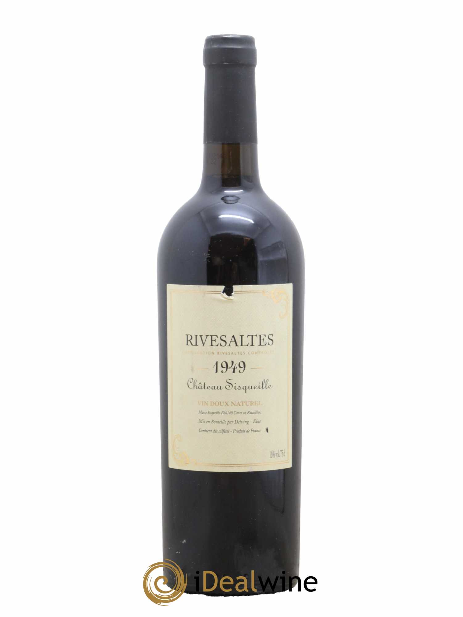 Rivesaltes Château Sisqueille 1949 - Posten von 1 Flasche - 0