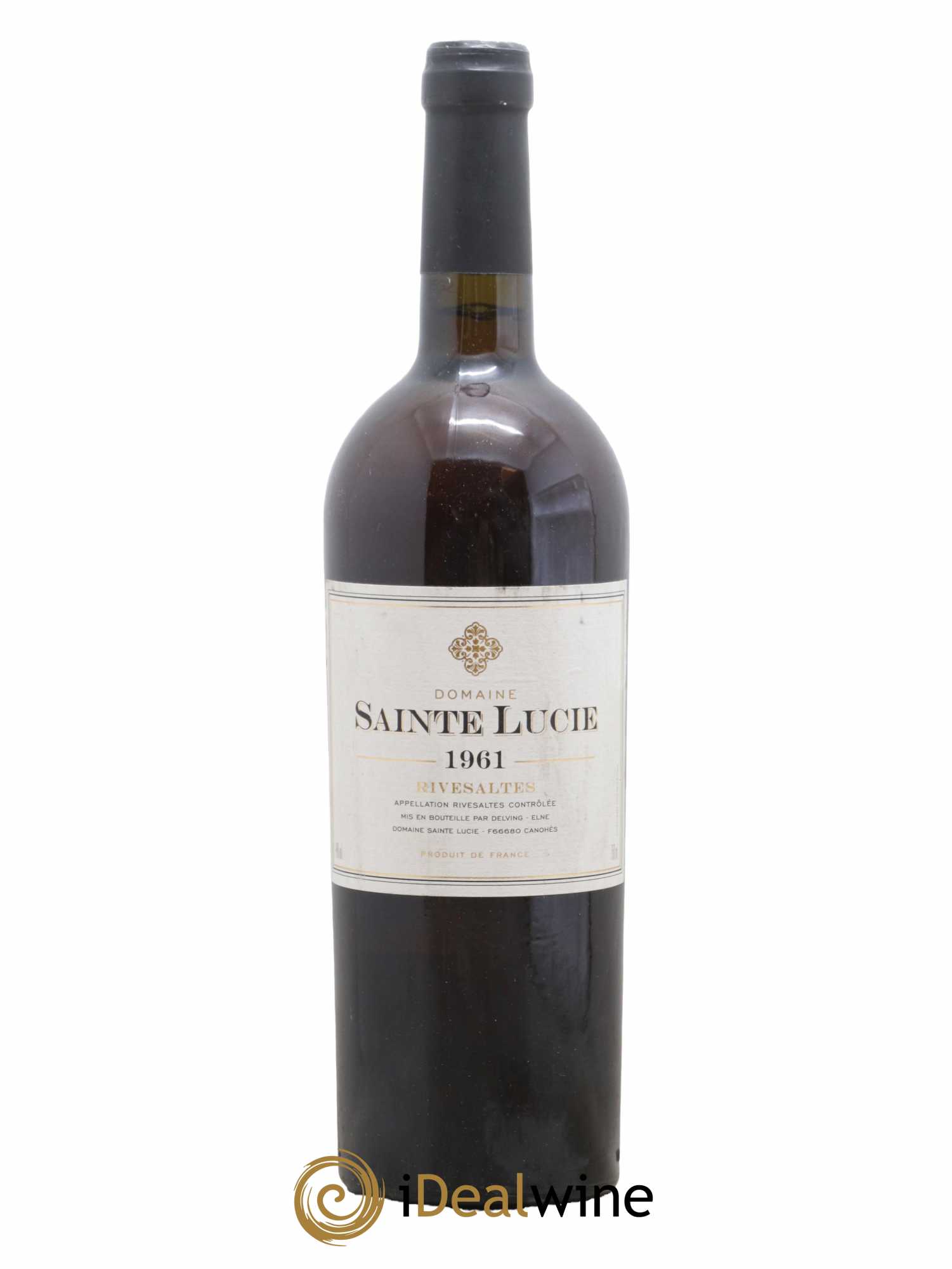 Rivesaltes Sainte Lucie (Domaine) 1961 - Posten von 1 Flasche - 0