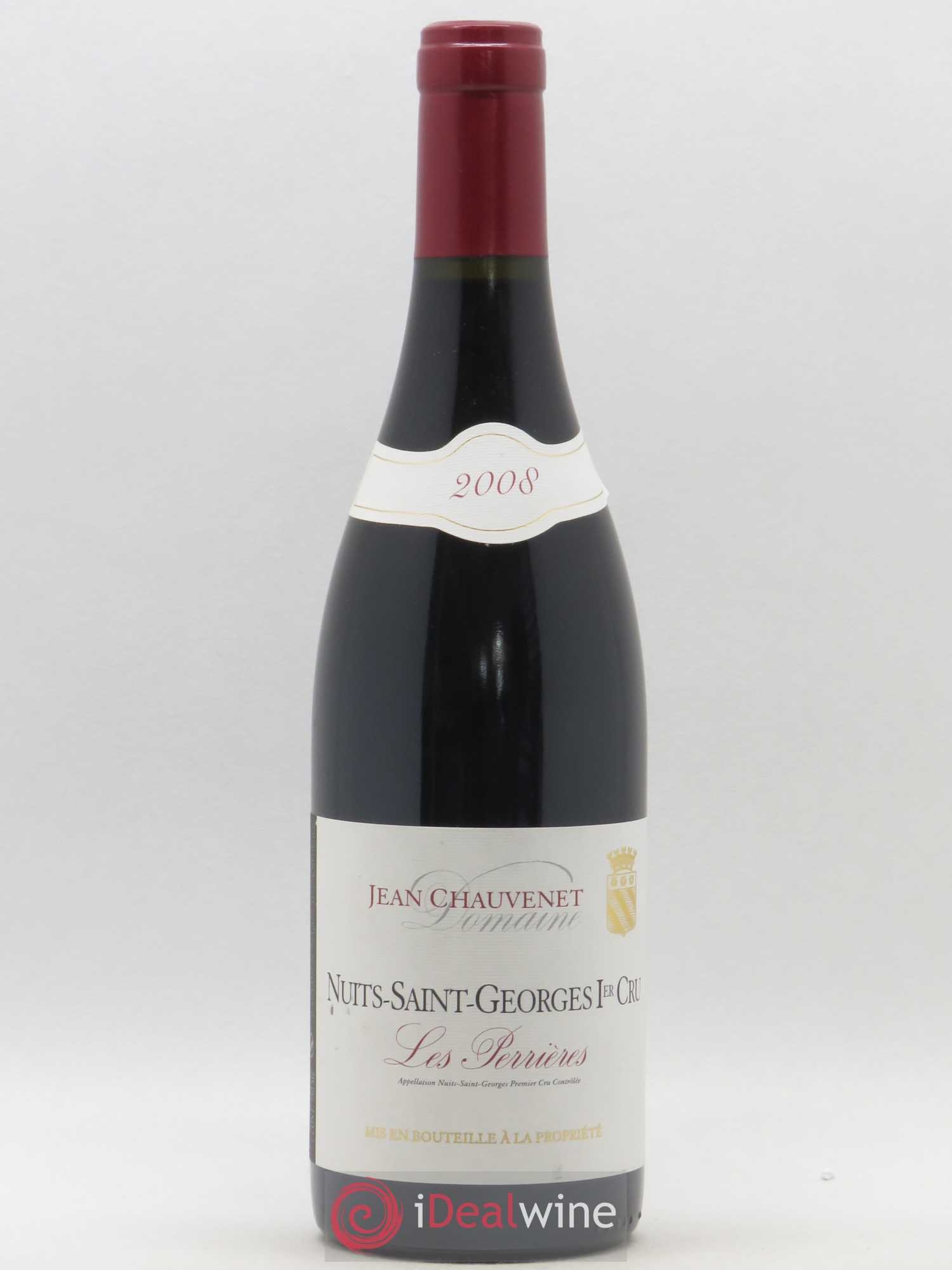 Nuits-Saint-Georges 1er Cru Les Perrières Jean Chauvenet 2008 - Posten von 1 Flasche - 0