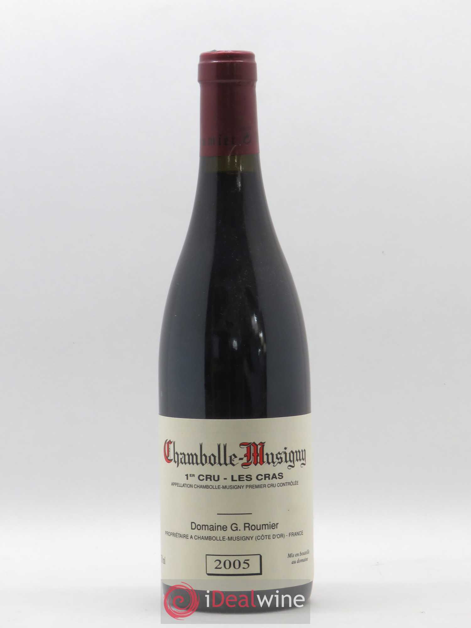 Chambolle-Musigny 1er Cru Les Cras Georges Roumier (Domaine) 2005 - Lot de 1 bouteille - 0