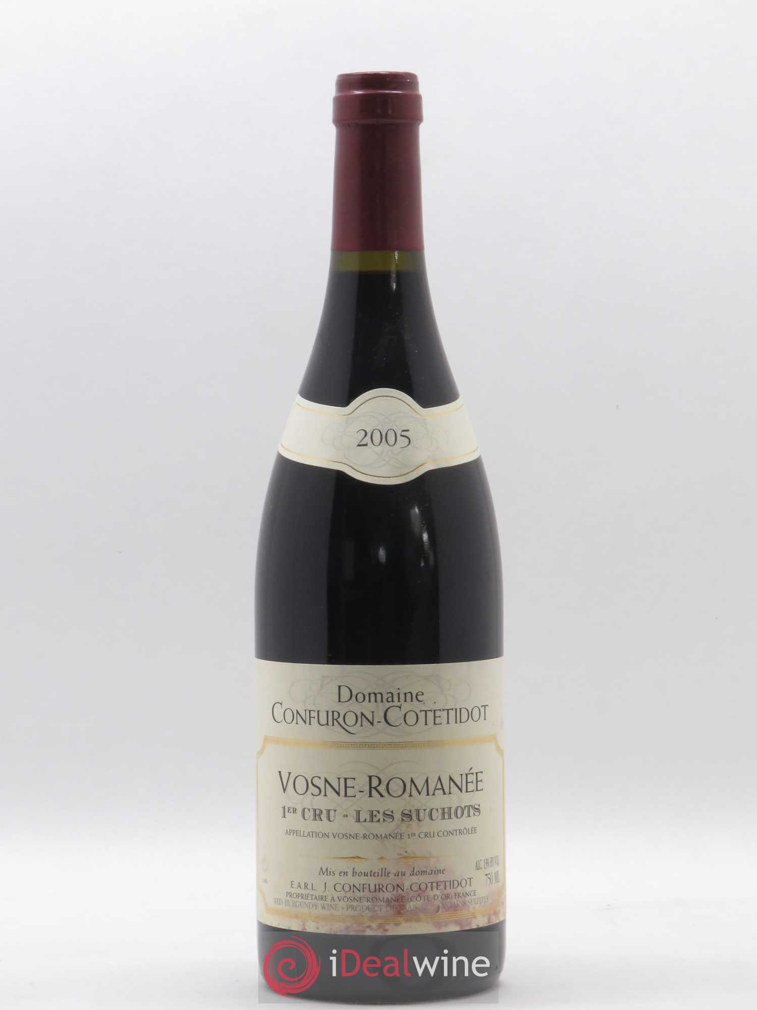 Vosne-Romanée 1er Cru Les Suchots Confuron-Cotetidot 2005 - Lot de 1 bouteille - 0