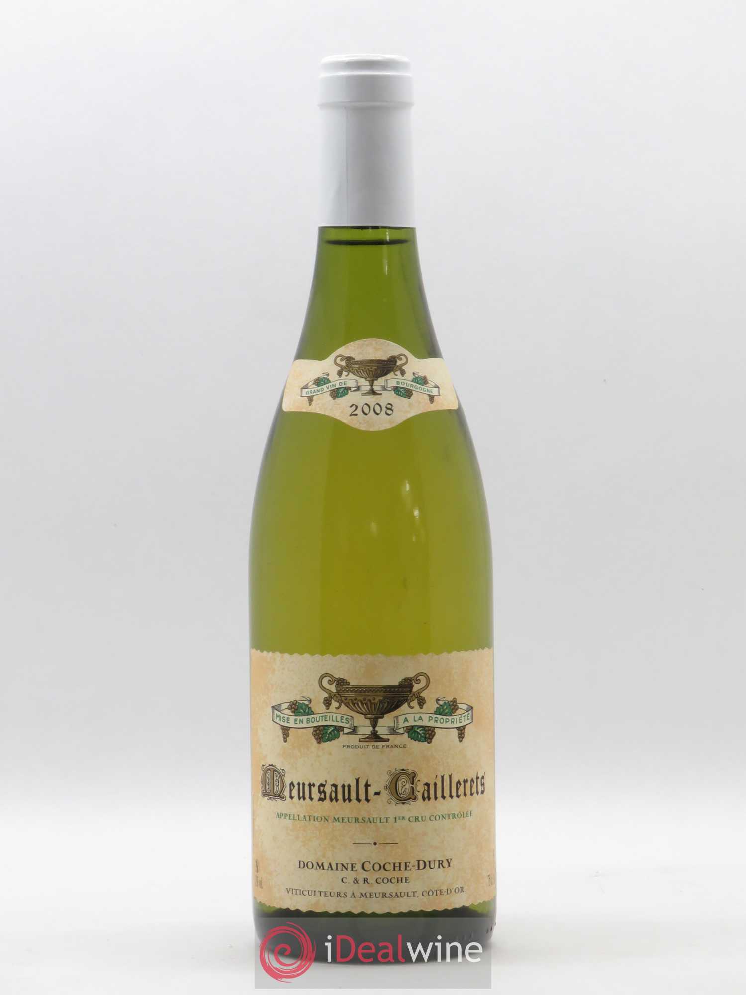 Meursault 1er Cru Caillerets Coche Dury (Domaine) 2008 - Lot de 1 bouteille - 0